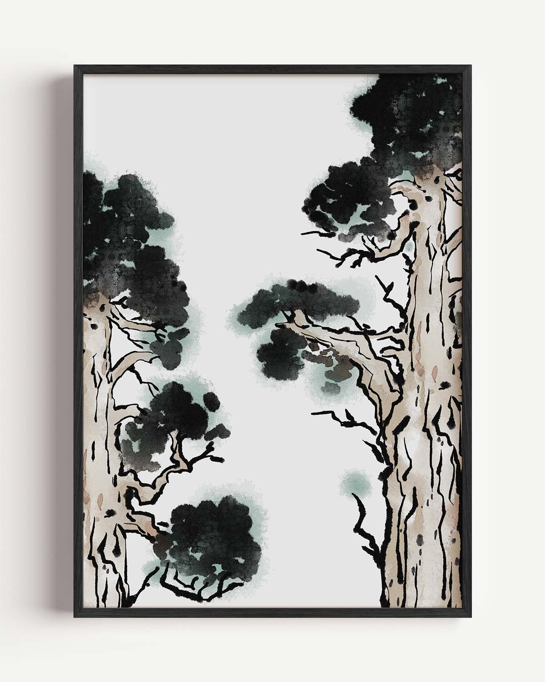 Japanse Bomen Poster-WallArtistic