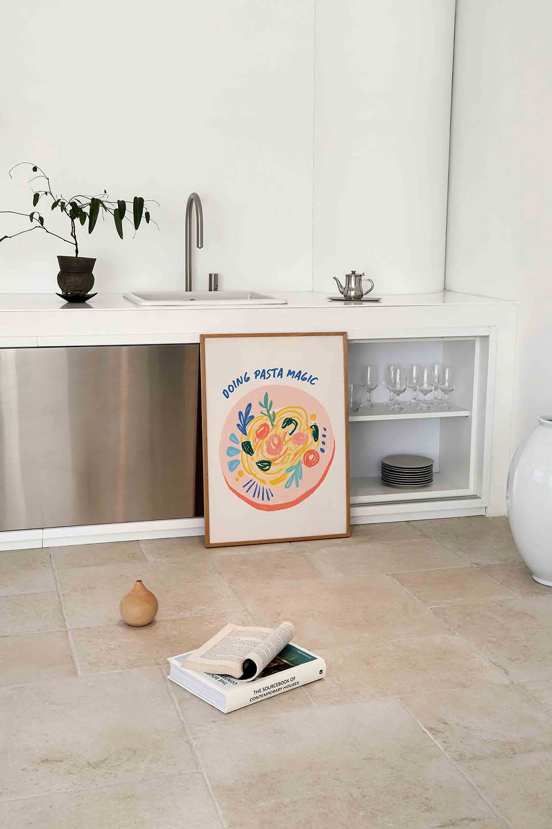 Doing pasta magic Poster