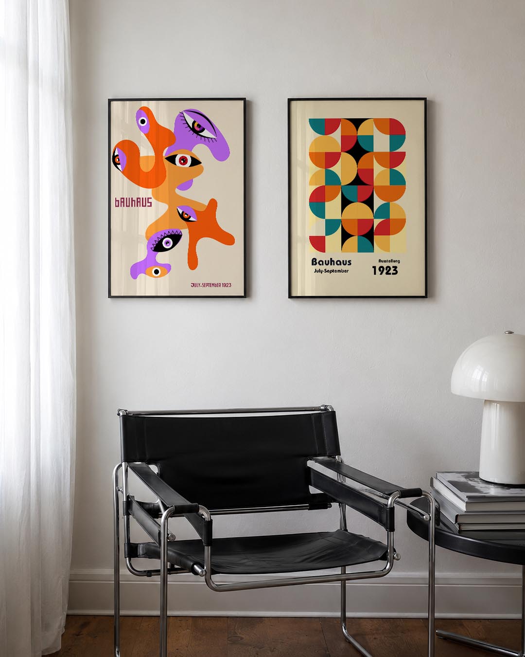 Oogvormen en kleuren Posterset