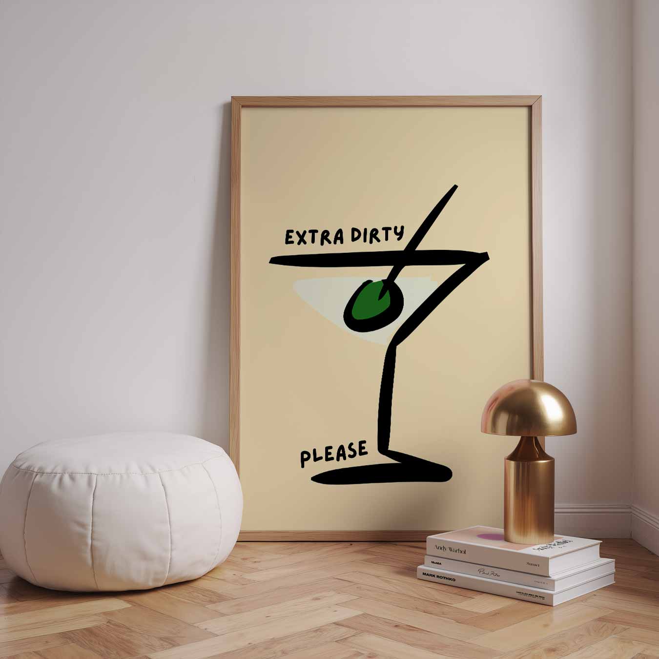 Extra Dirty Martini Poster-WallArtistic