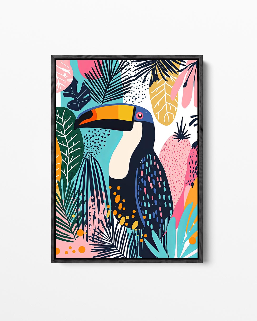 Vrolijke toekan illustratie Kunstwerk