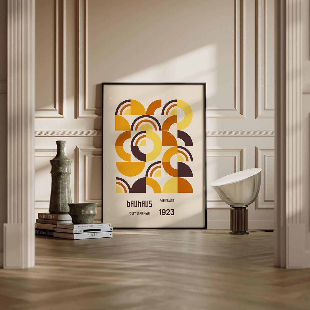 Vormritme en kleur Poster