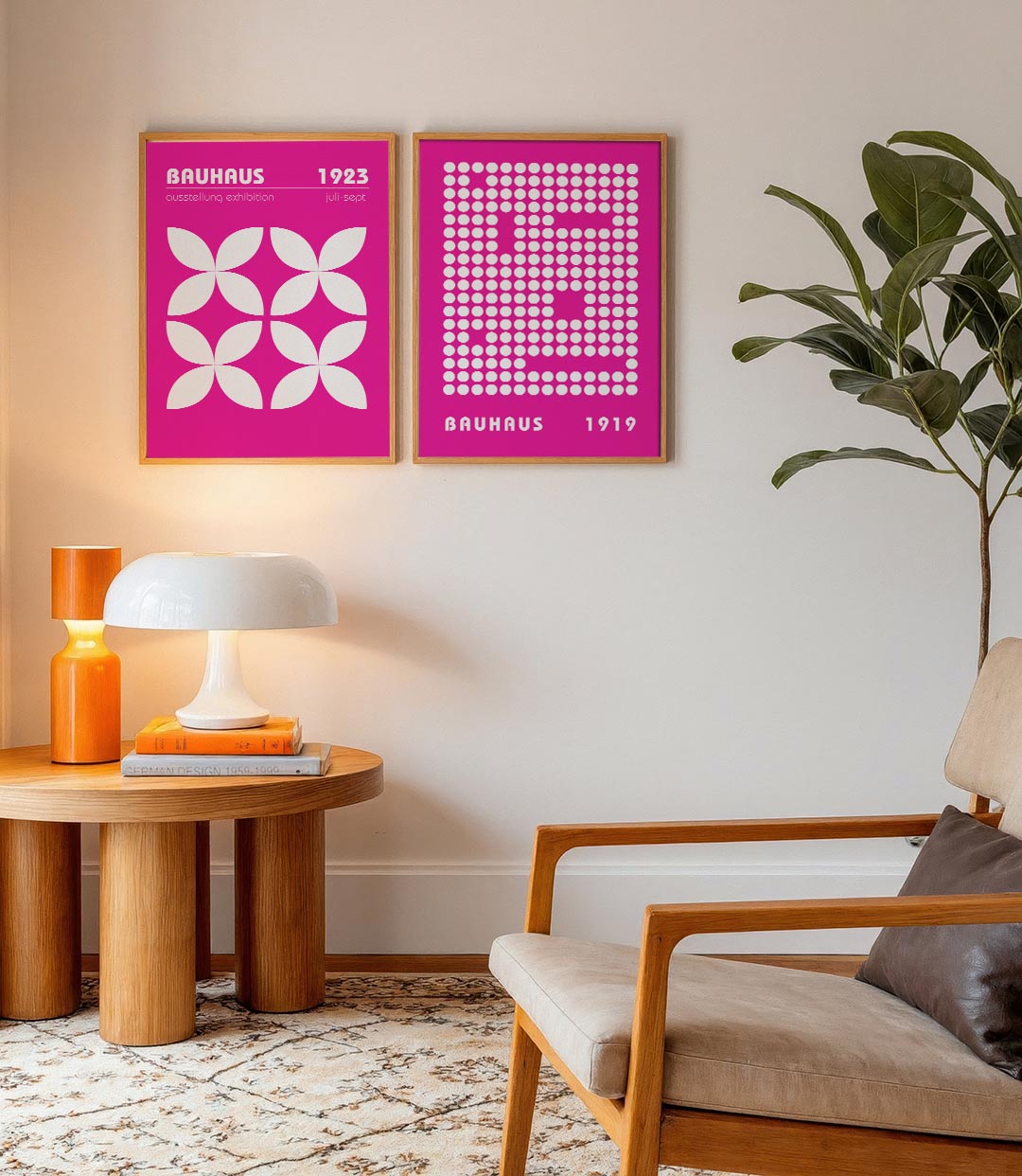 Vormenspel en kleur Posterset