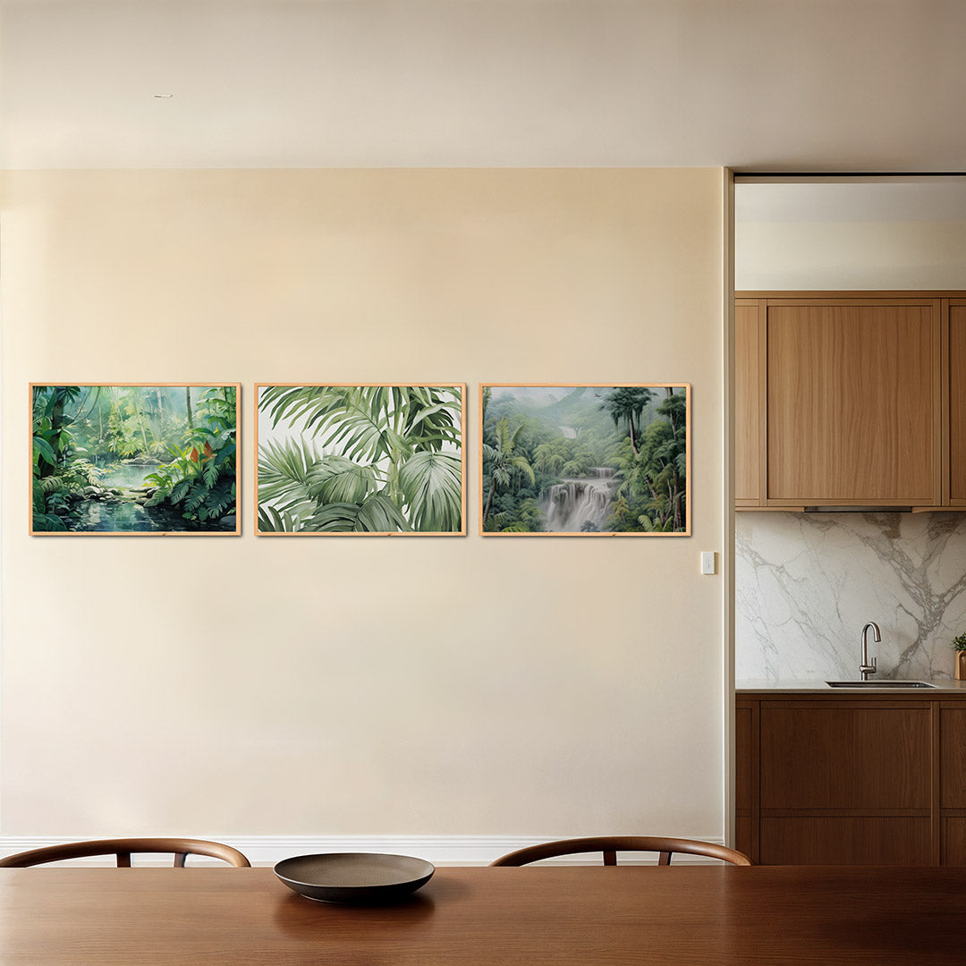 Groene oase Posterset