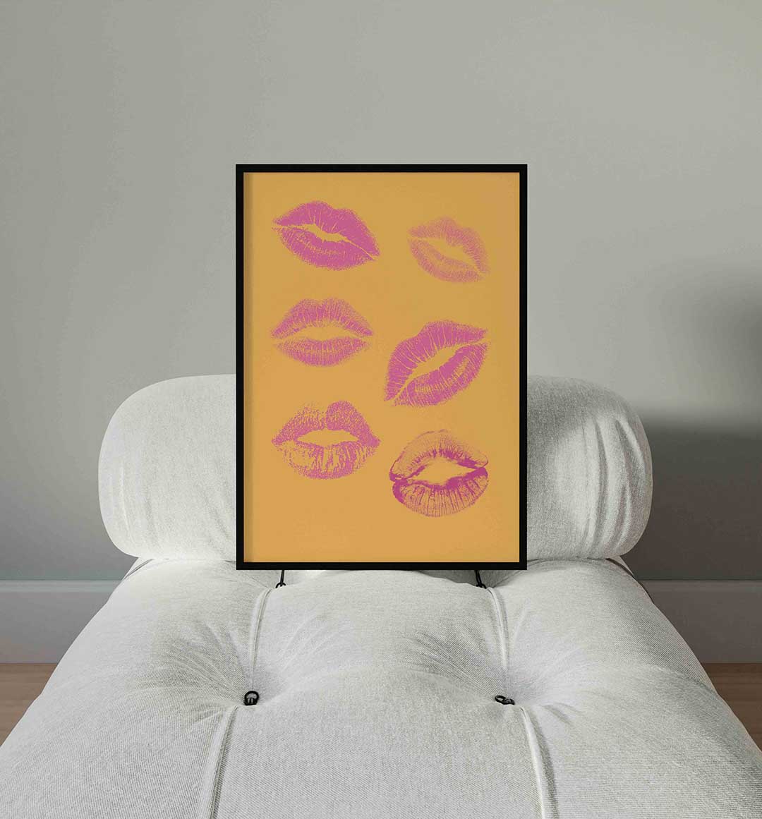 Lipafdrukken Poster