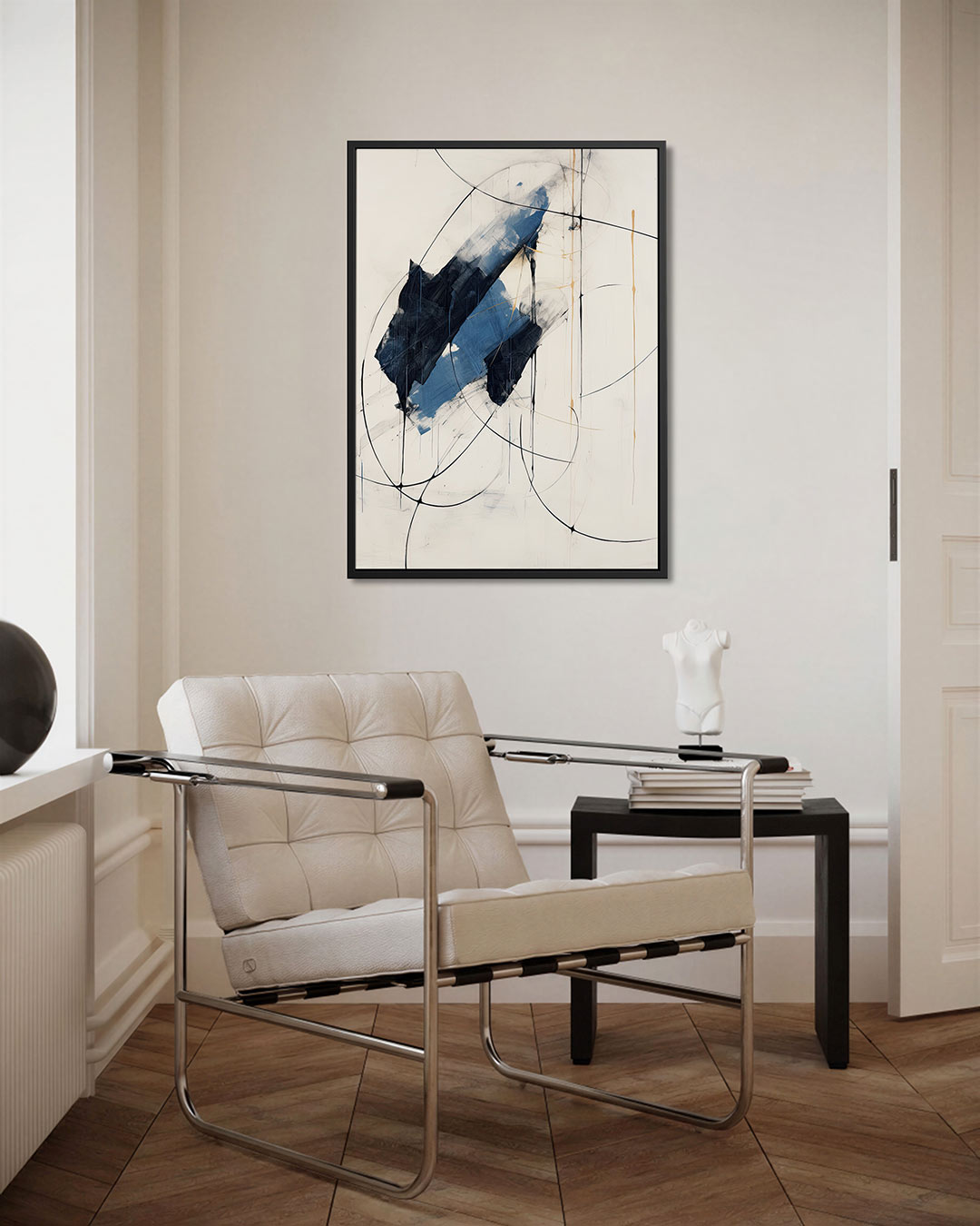 Dynamische lijnen Kunstwerk