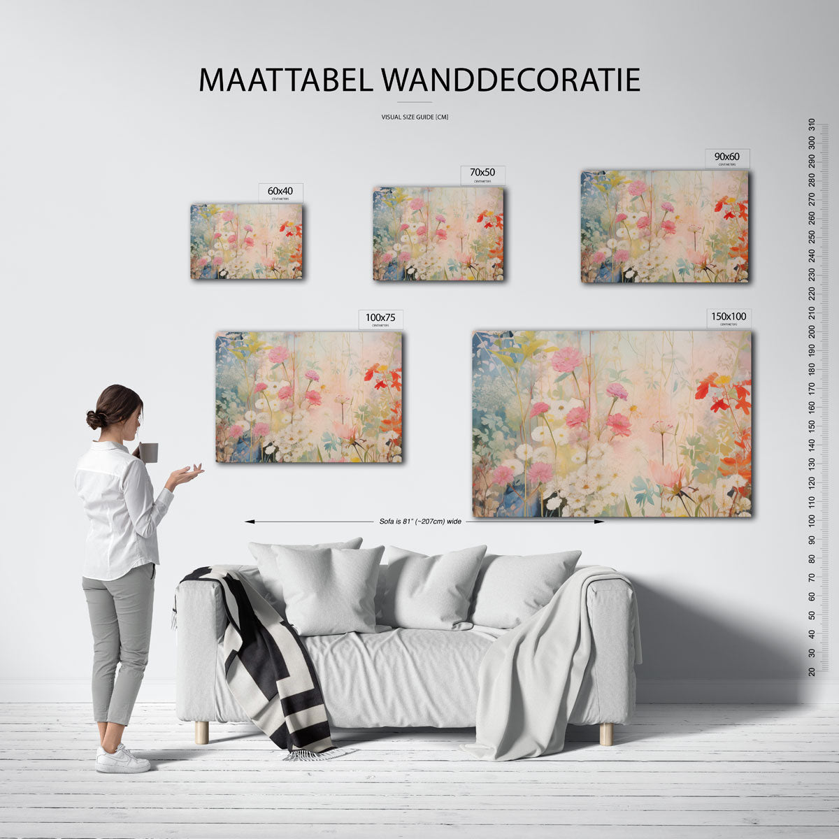 Bloemenpracht Kunstwerk