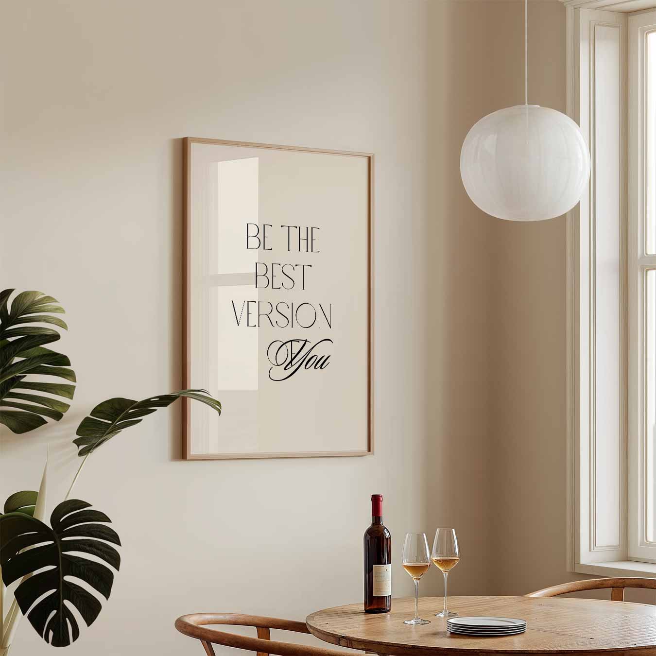 Inspirerende Motivatieposter-WallArtistic