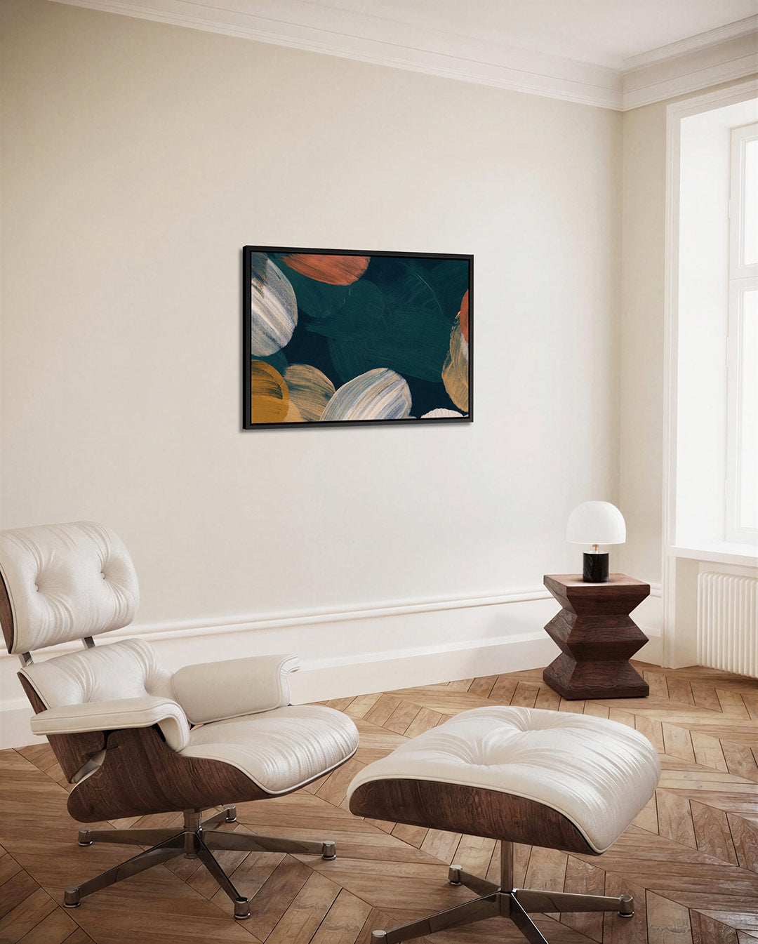 Kleurencompositie Kunstwerk