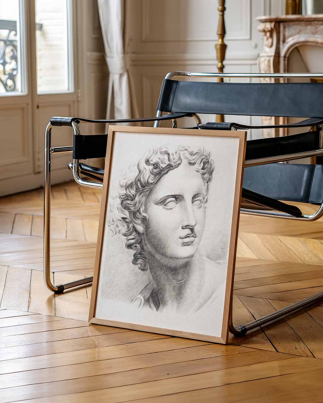 Klassieke Griekse Schoonheid Poster-WallArtistic