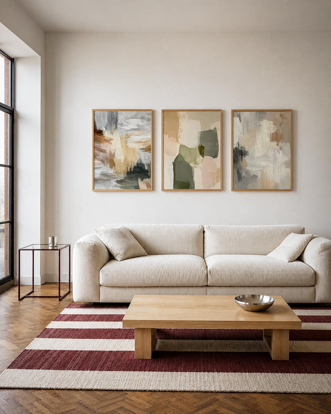 Kleurvlakken harmonie Posterset