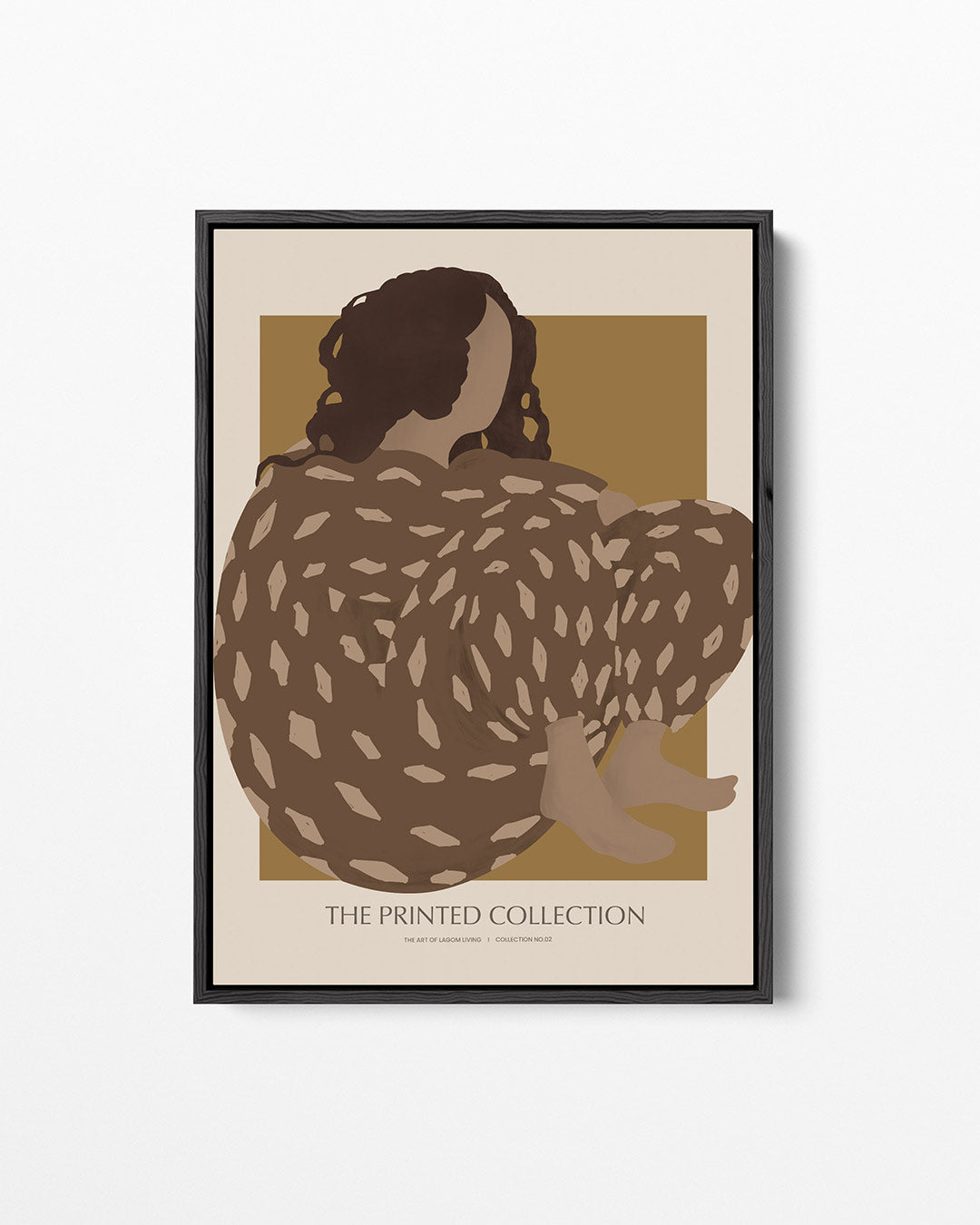 Gestileerde vrouw Kunstwerk