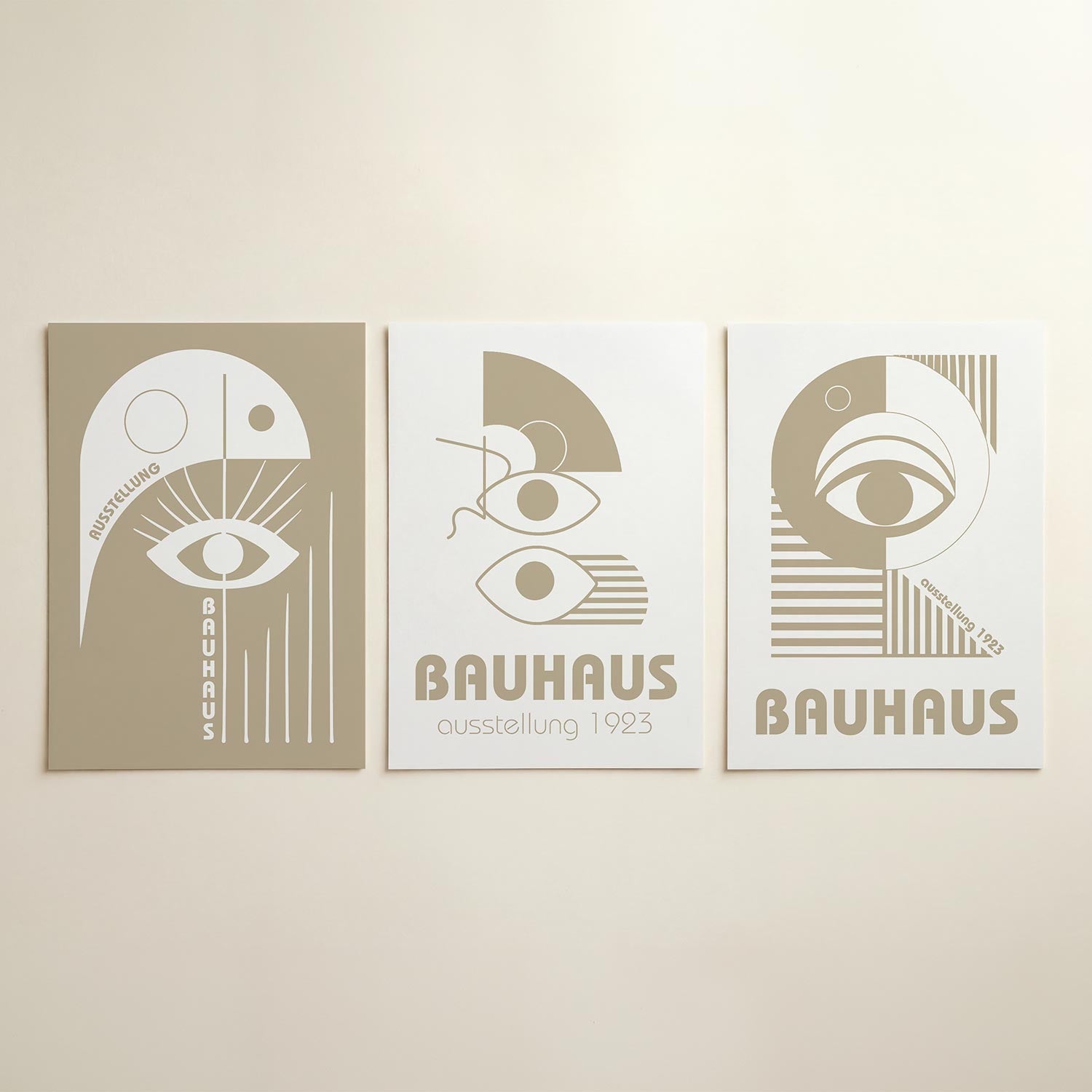 Oog en lijnen Posterset