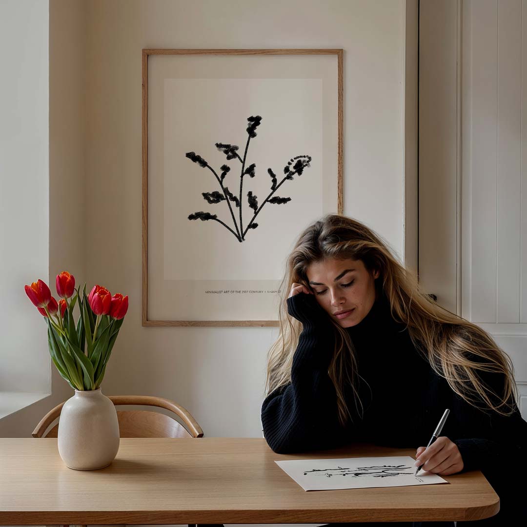 Minimalistische Botanische Poster-WallArtistic