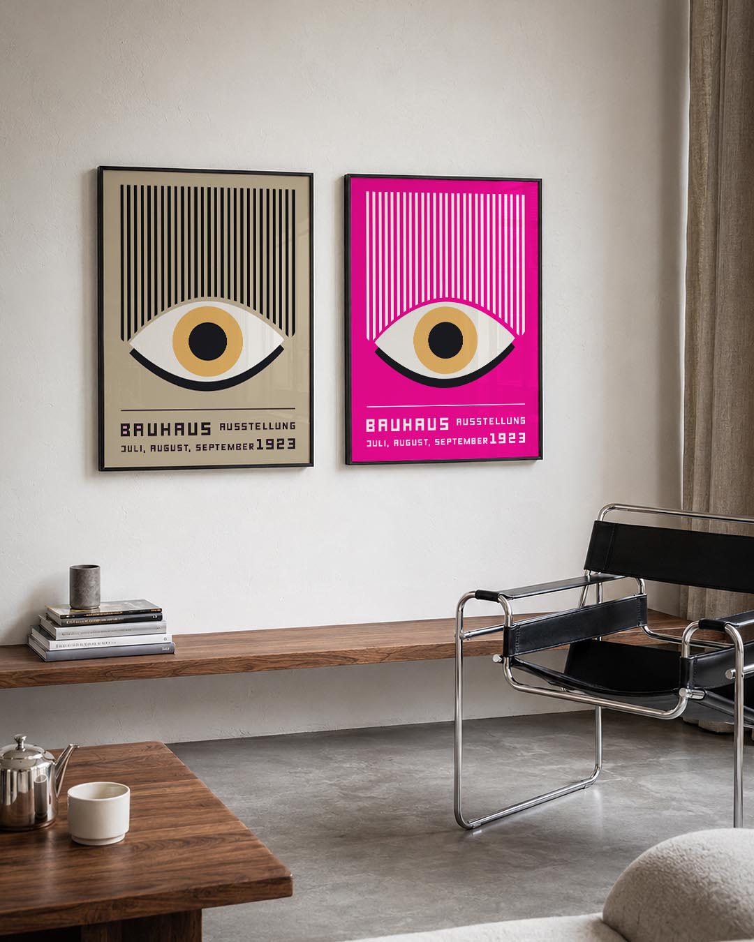 Oog en lijnen Posterset