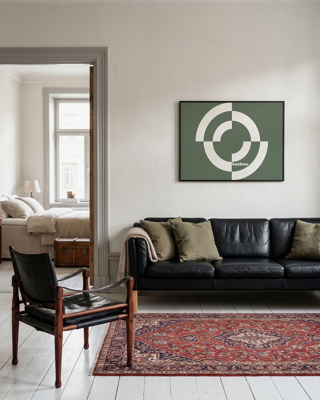 Cirkelvormen en lijnen Poster