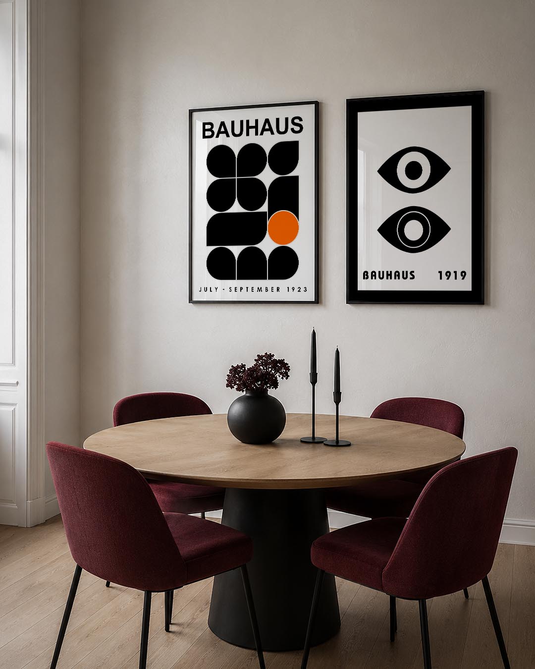 Vormen en vlakken Posterset