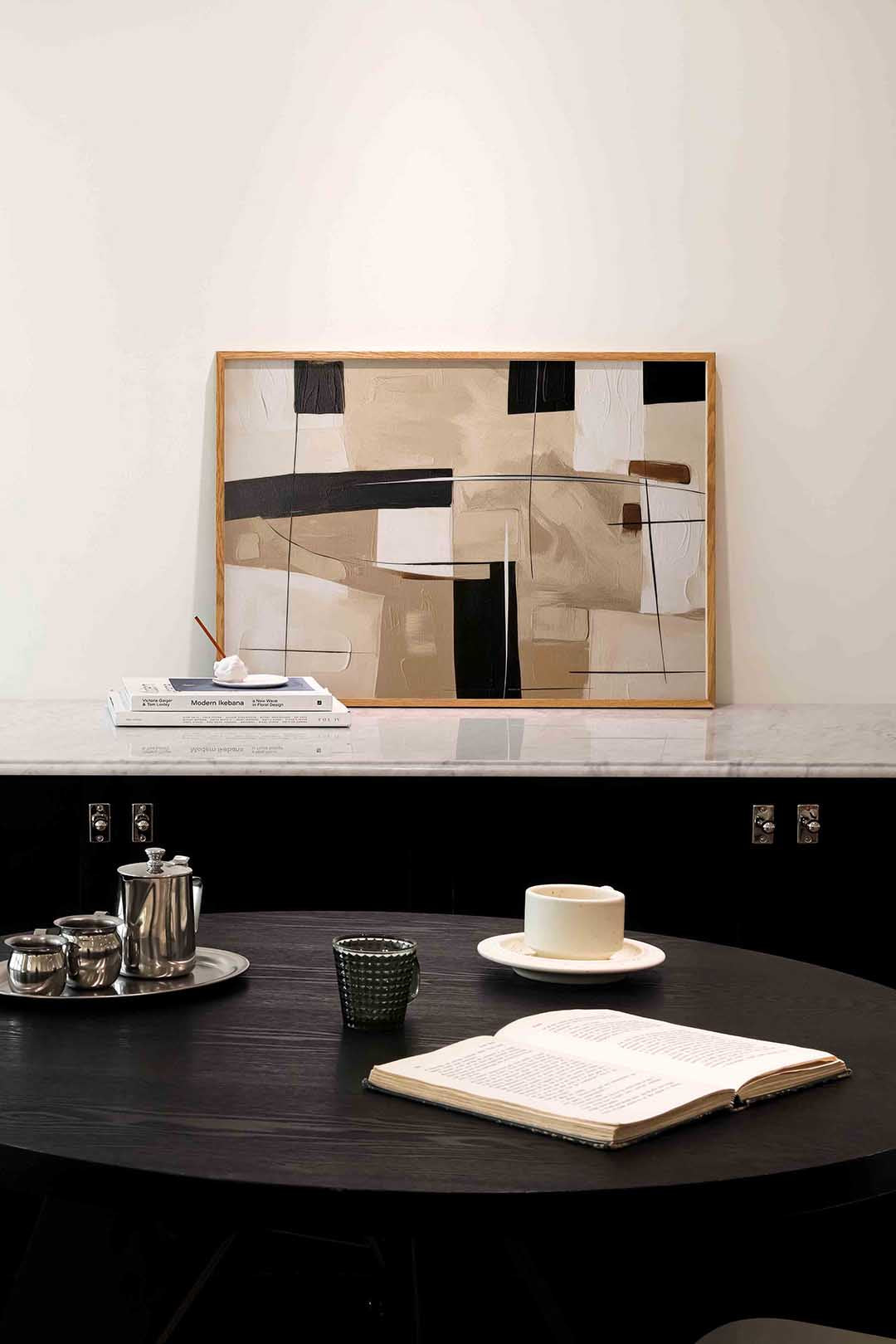 Abstracte vormen Poster