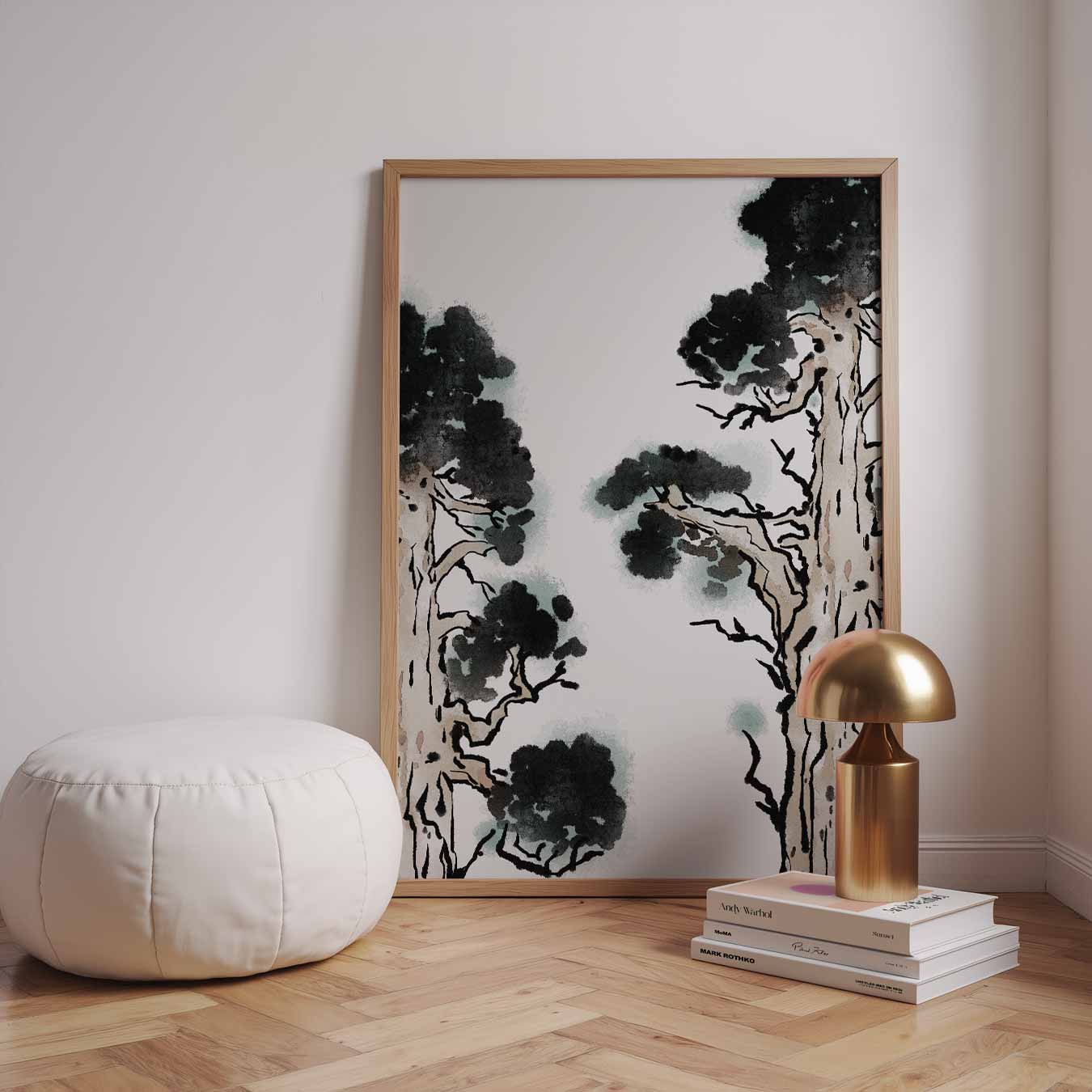 Japanse Bomen Poster-WallArtistic