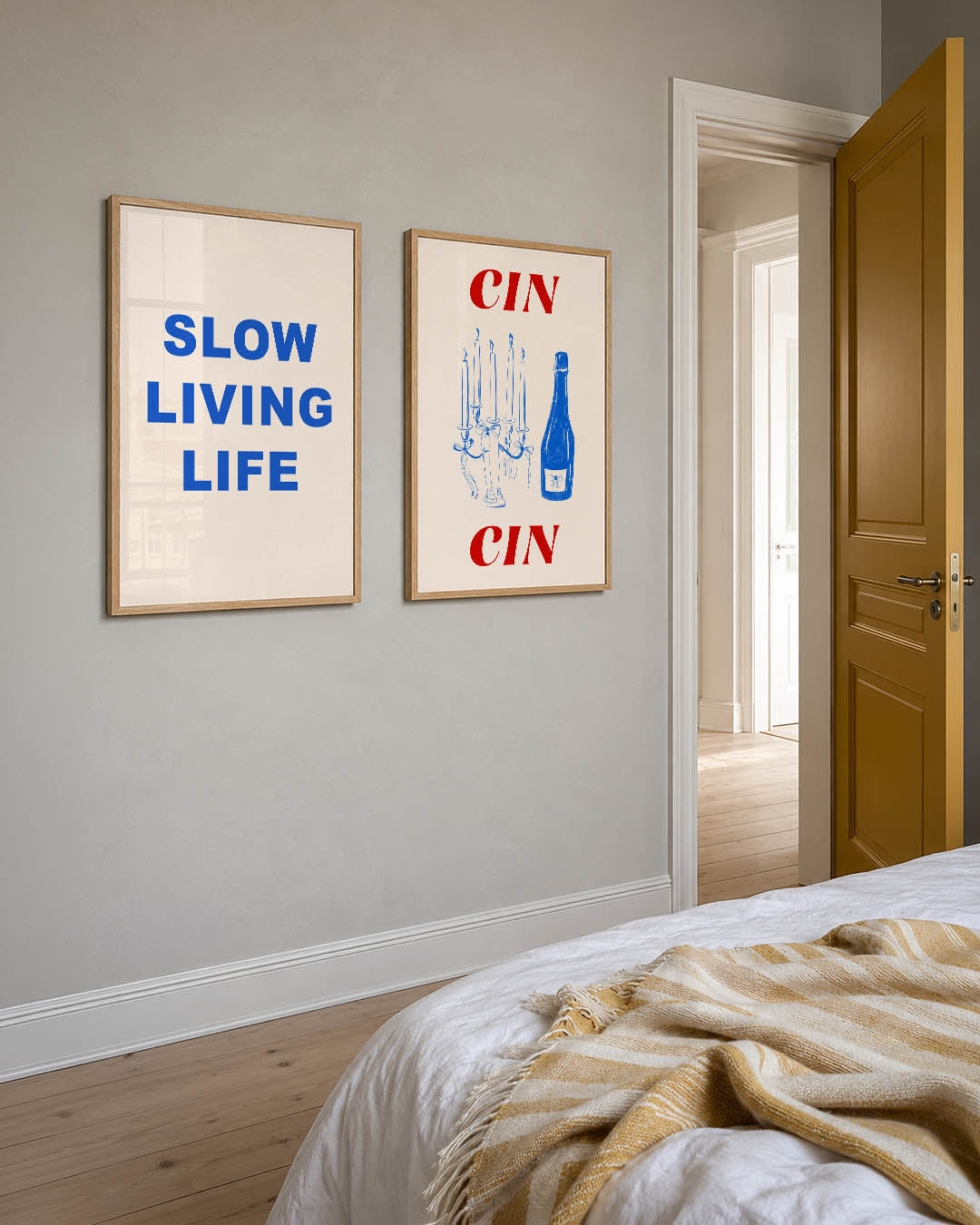Kleur en woorden Posterset