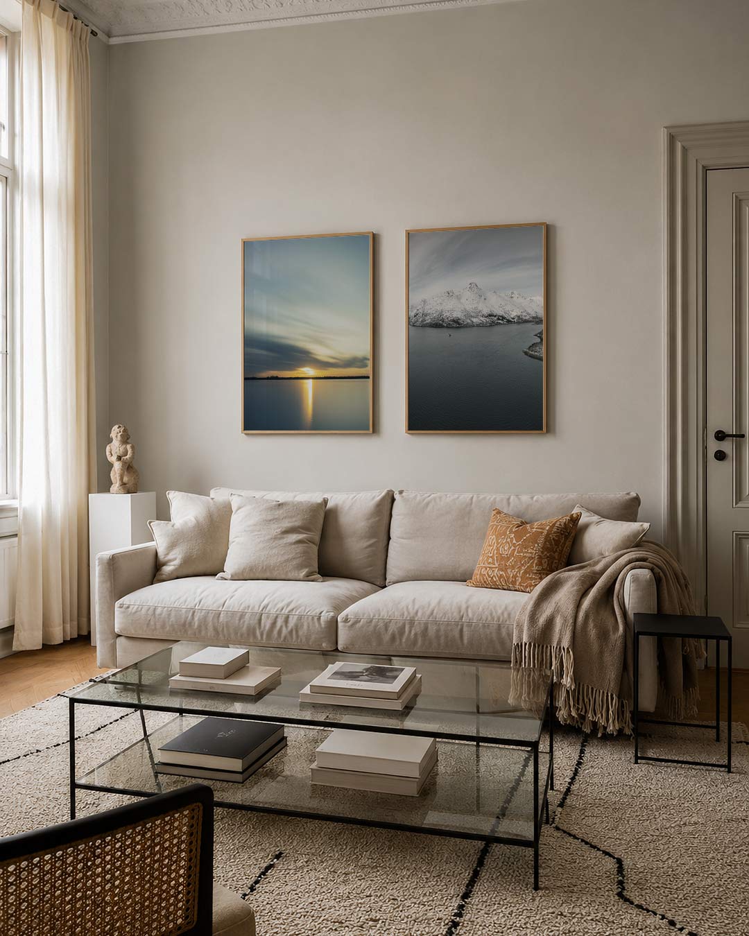 Licht en reflectie Posterset