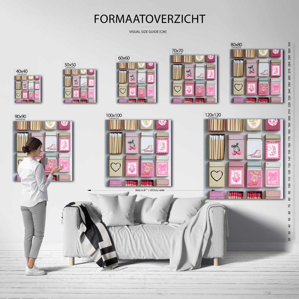 Roze luciferdoosjes Poster