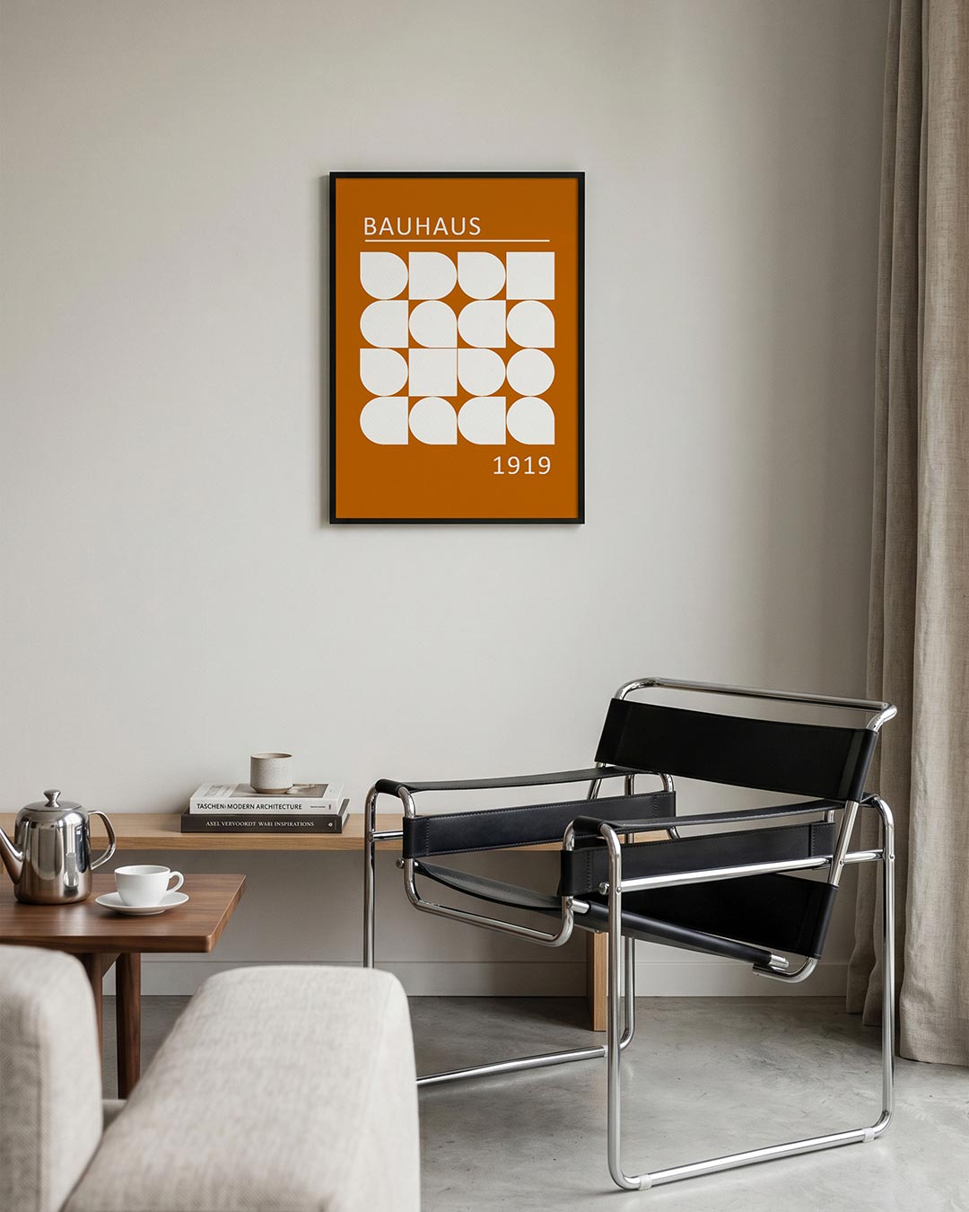 Vormritme en kleur Poster