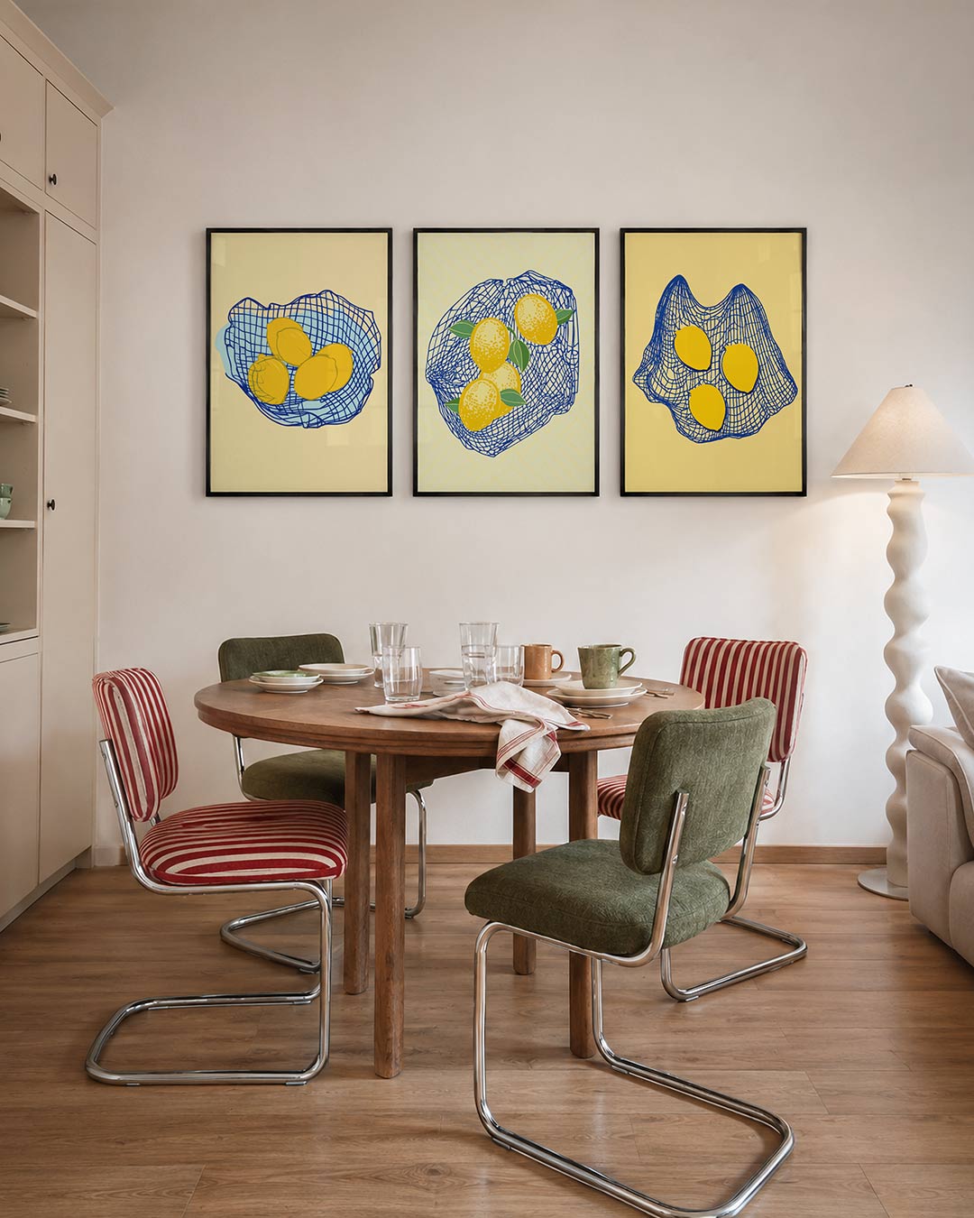 Citroenen in net Posterset