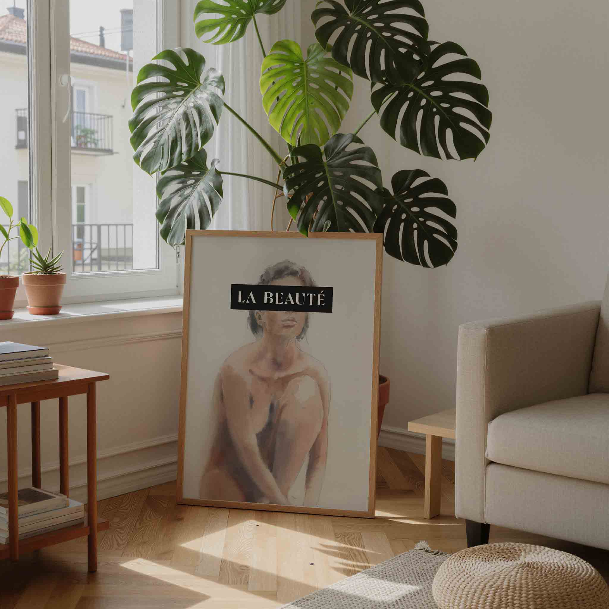 Vrouwelijke figuur Poster