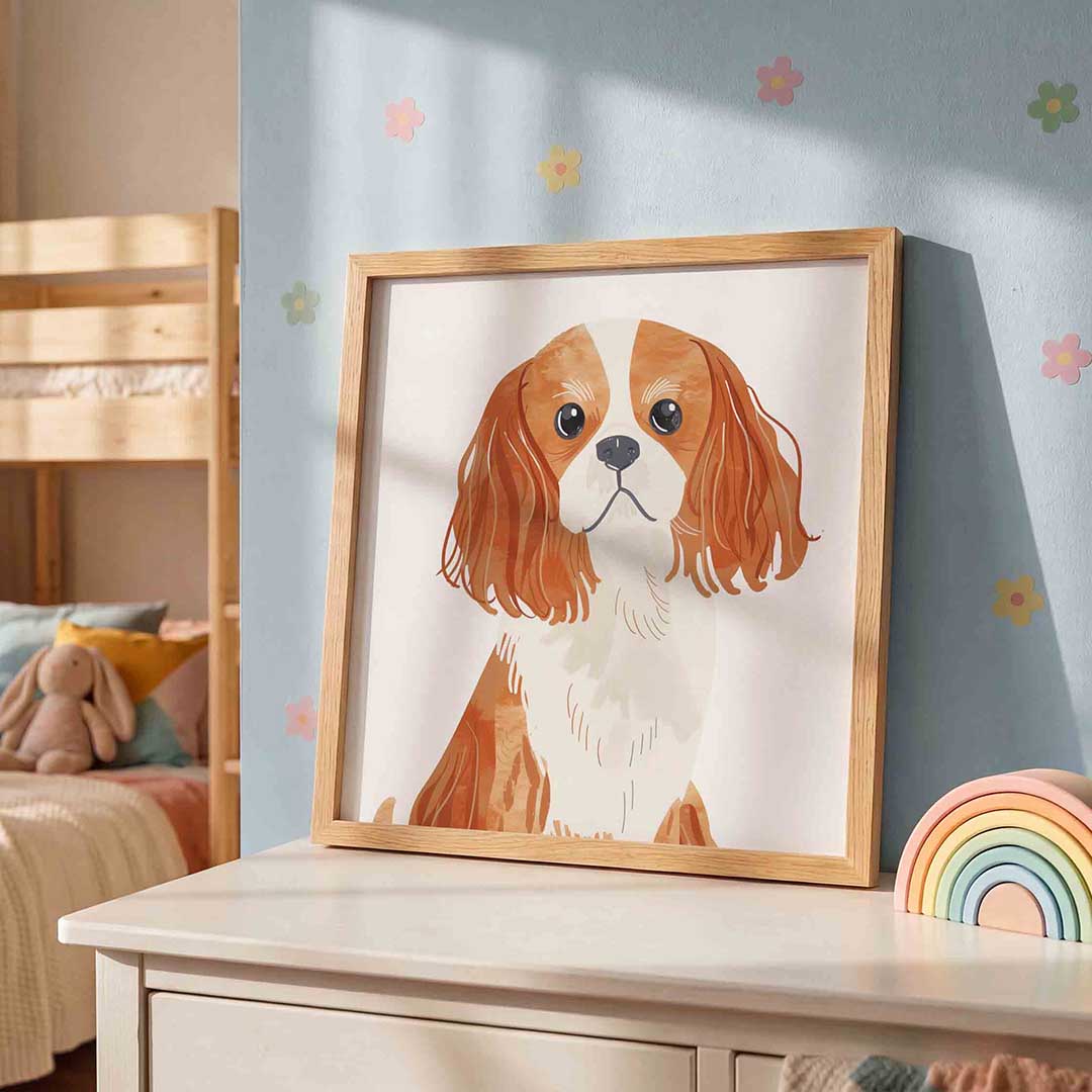 Hond met lange oren Poster