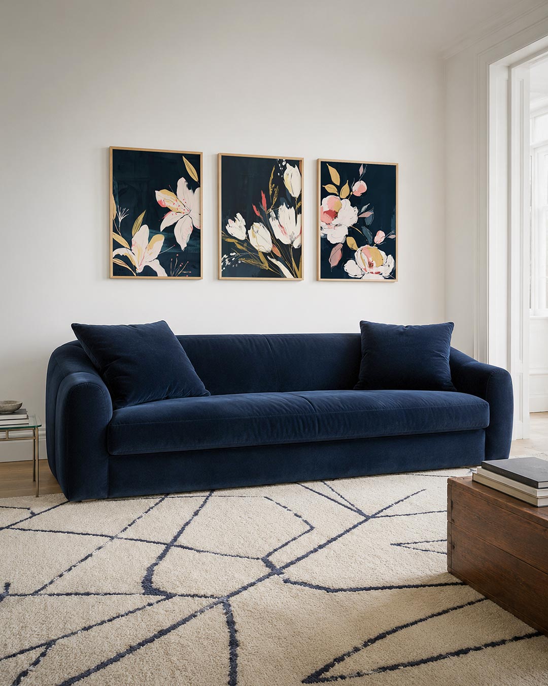 Bloemrijke elegantie Posterset