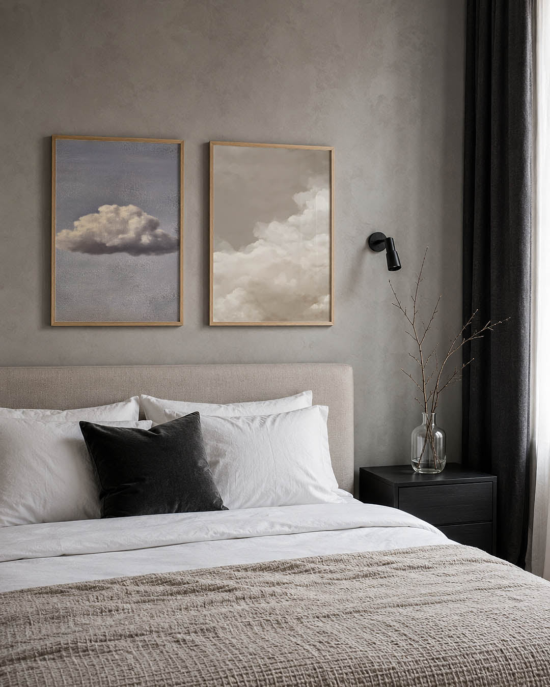 Wolk in textuur Posterset