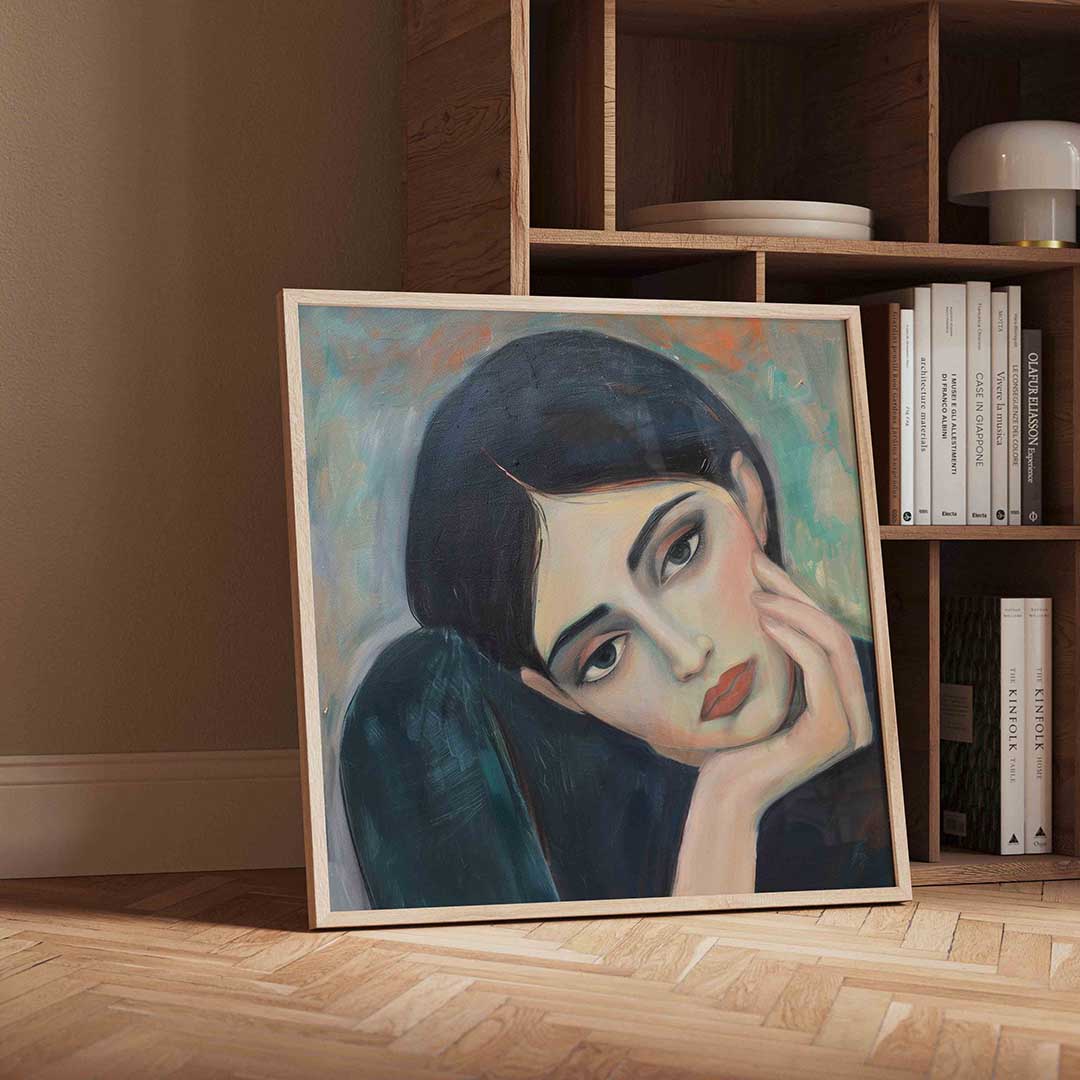 Vrouwelijk portret Poster