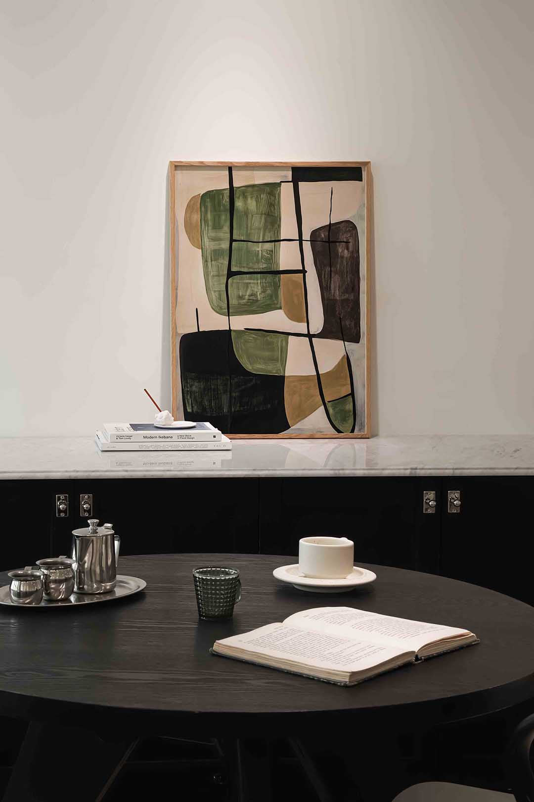 Abstracte vormen Poster