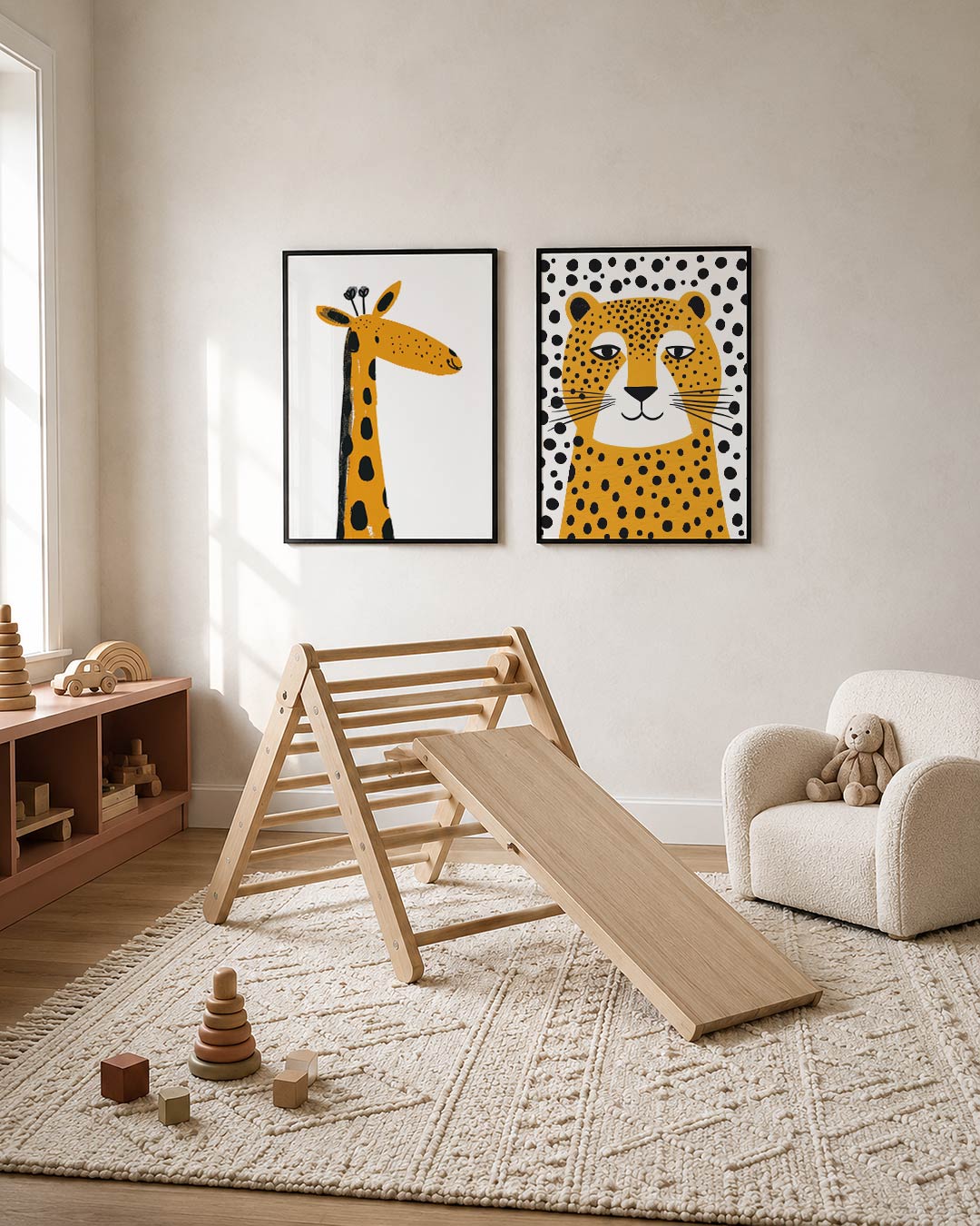 Vrolijke vlekken Posterset