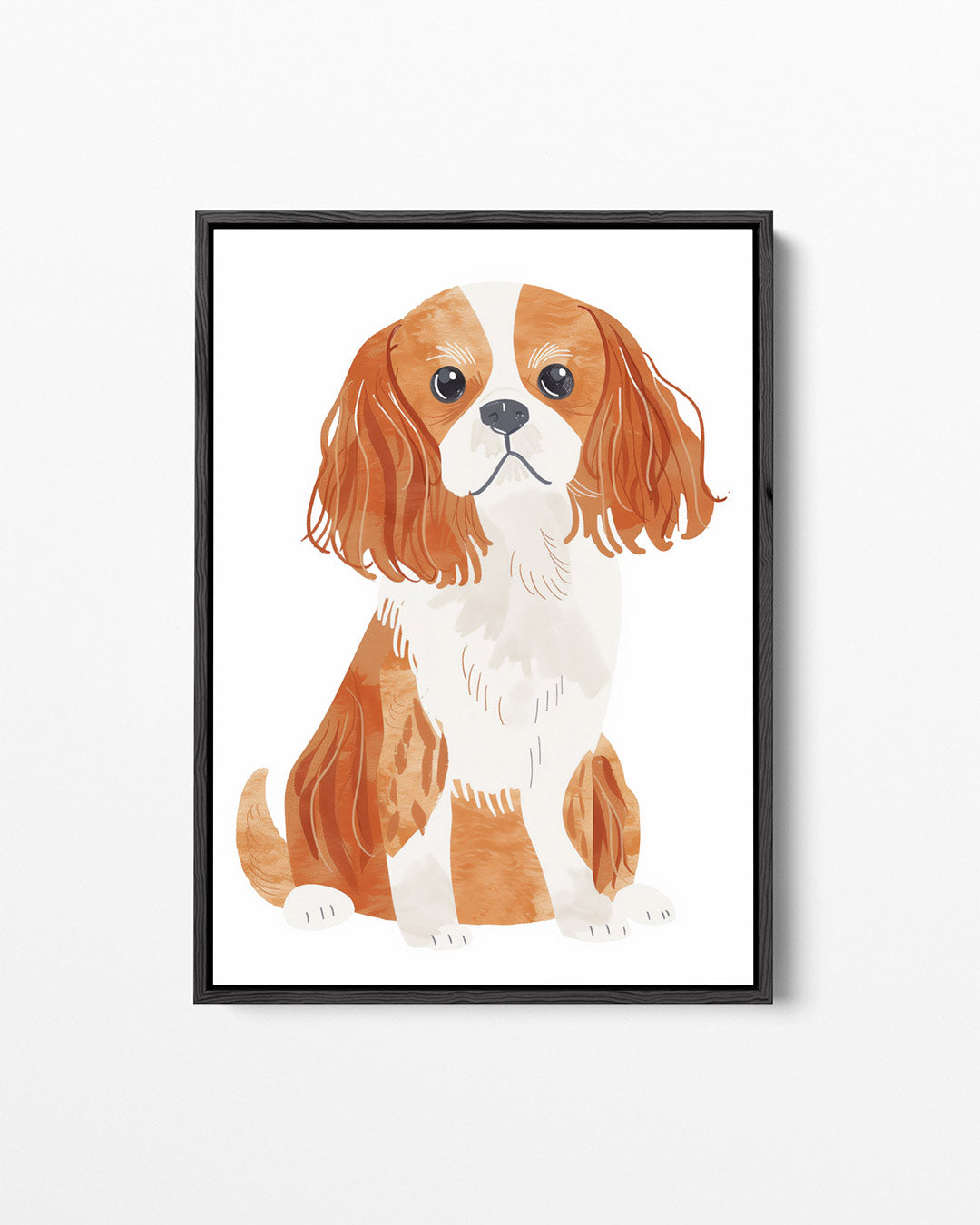 Hond illustratie Kunstwerk