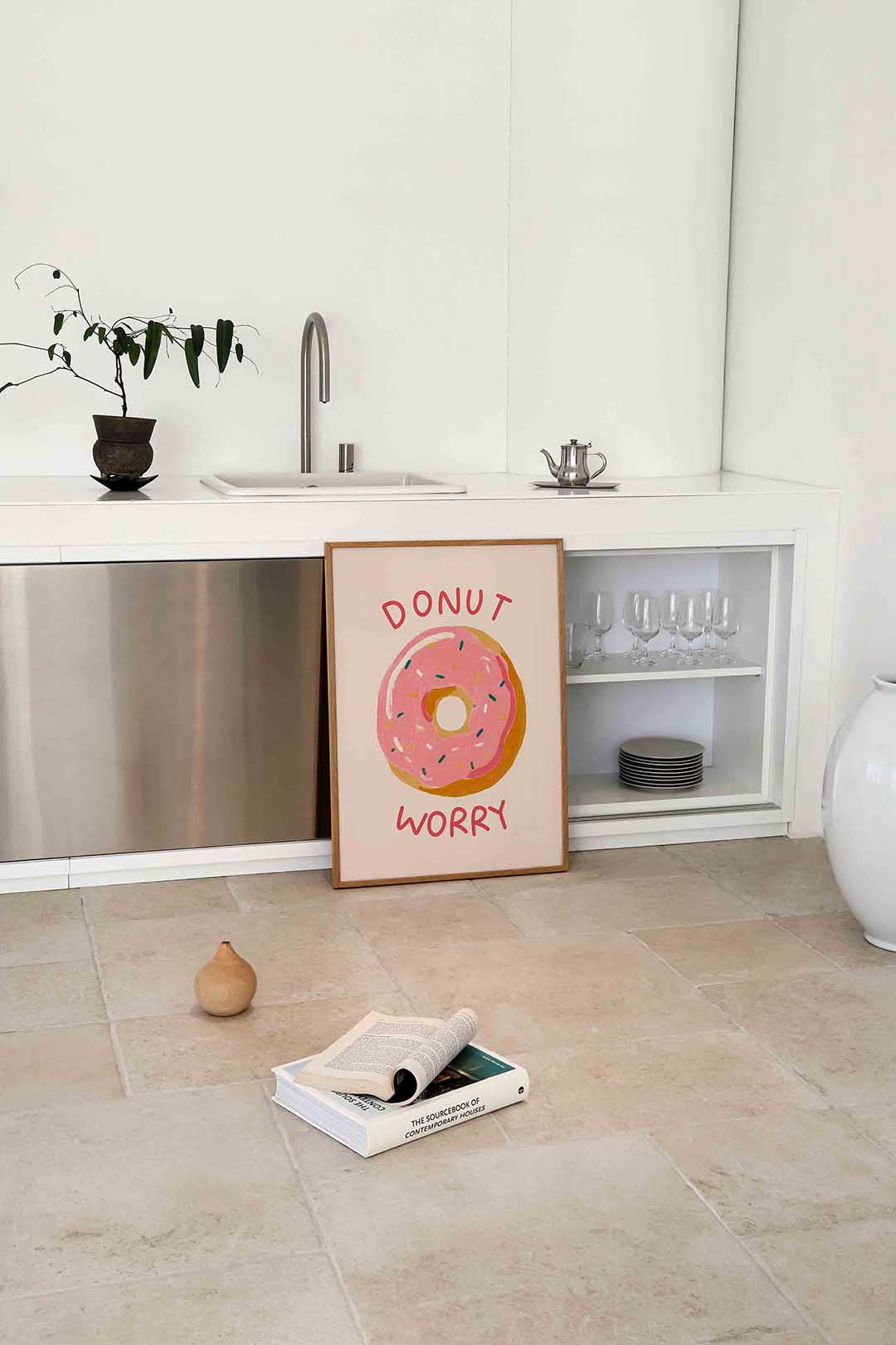 Donut worry Poster