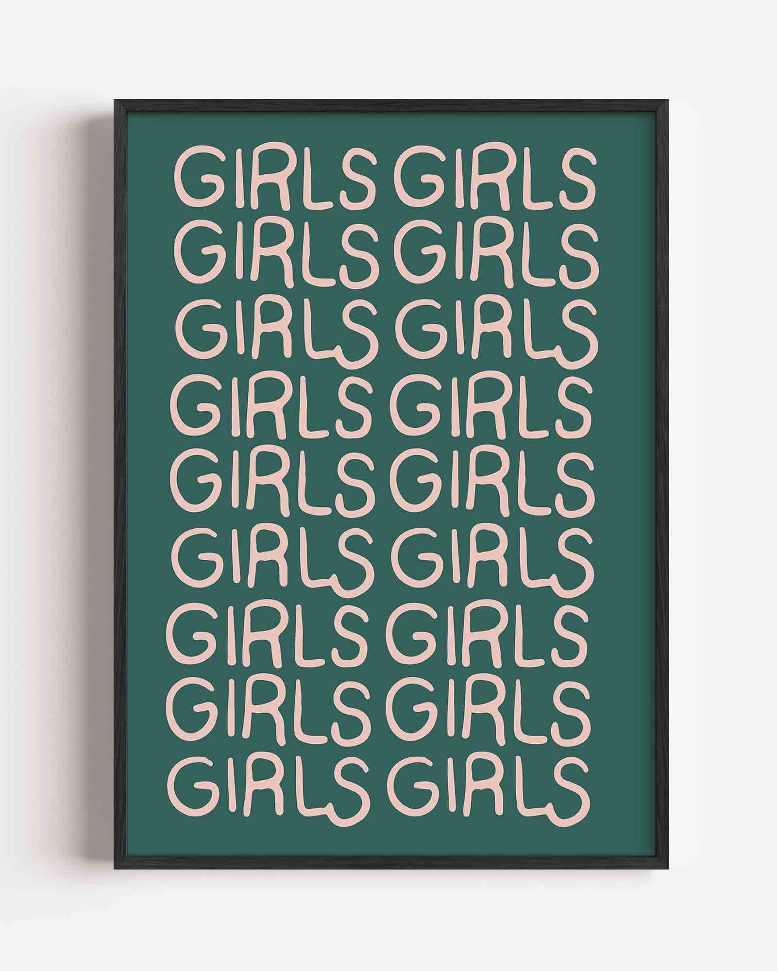 Herhaling van girls Poster