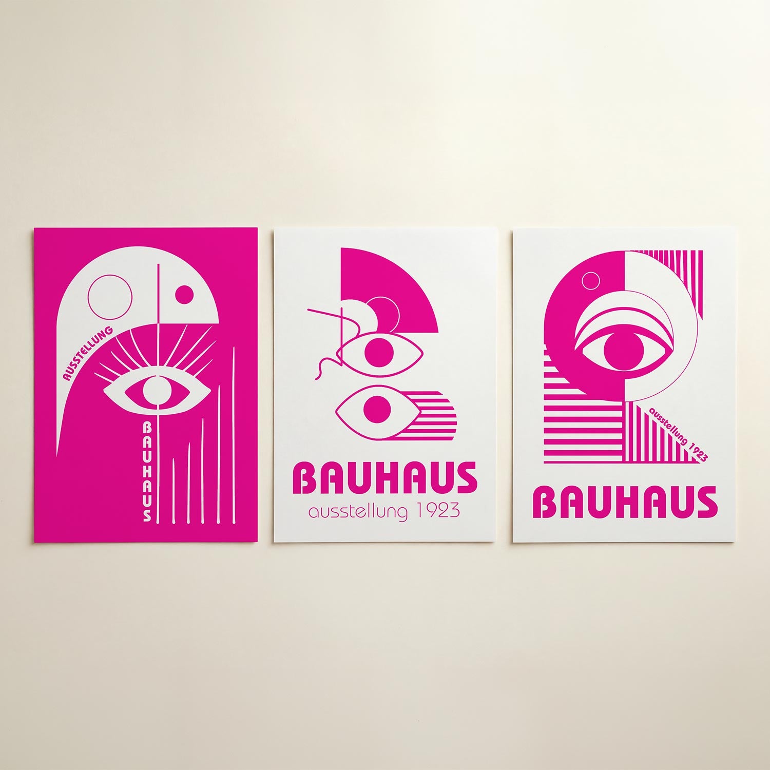 Oog en lijnen Posterset