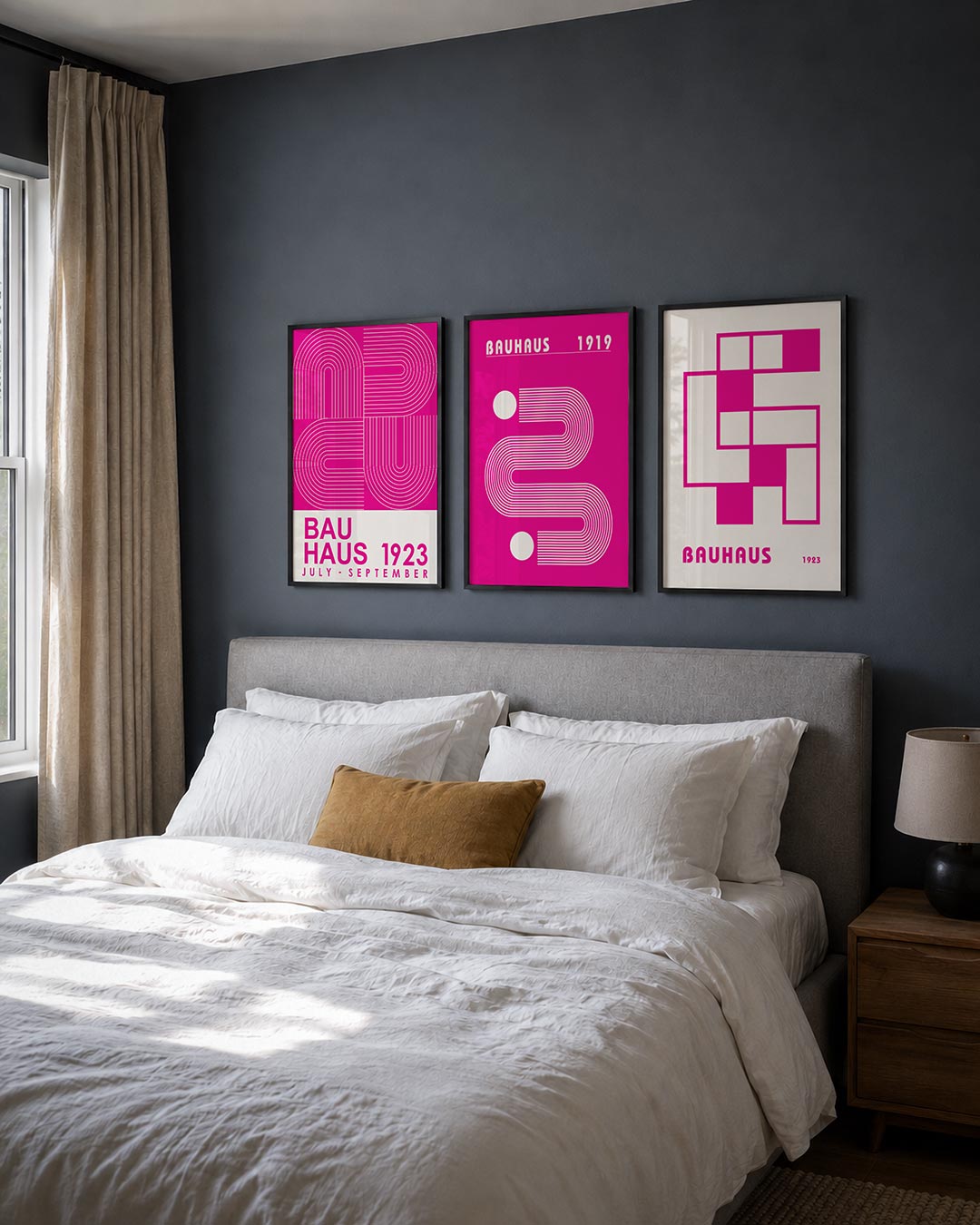 Lijnen en kleurvlakken Posterset