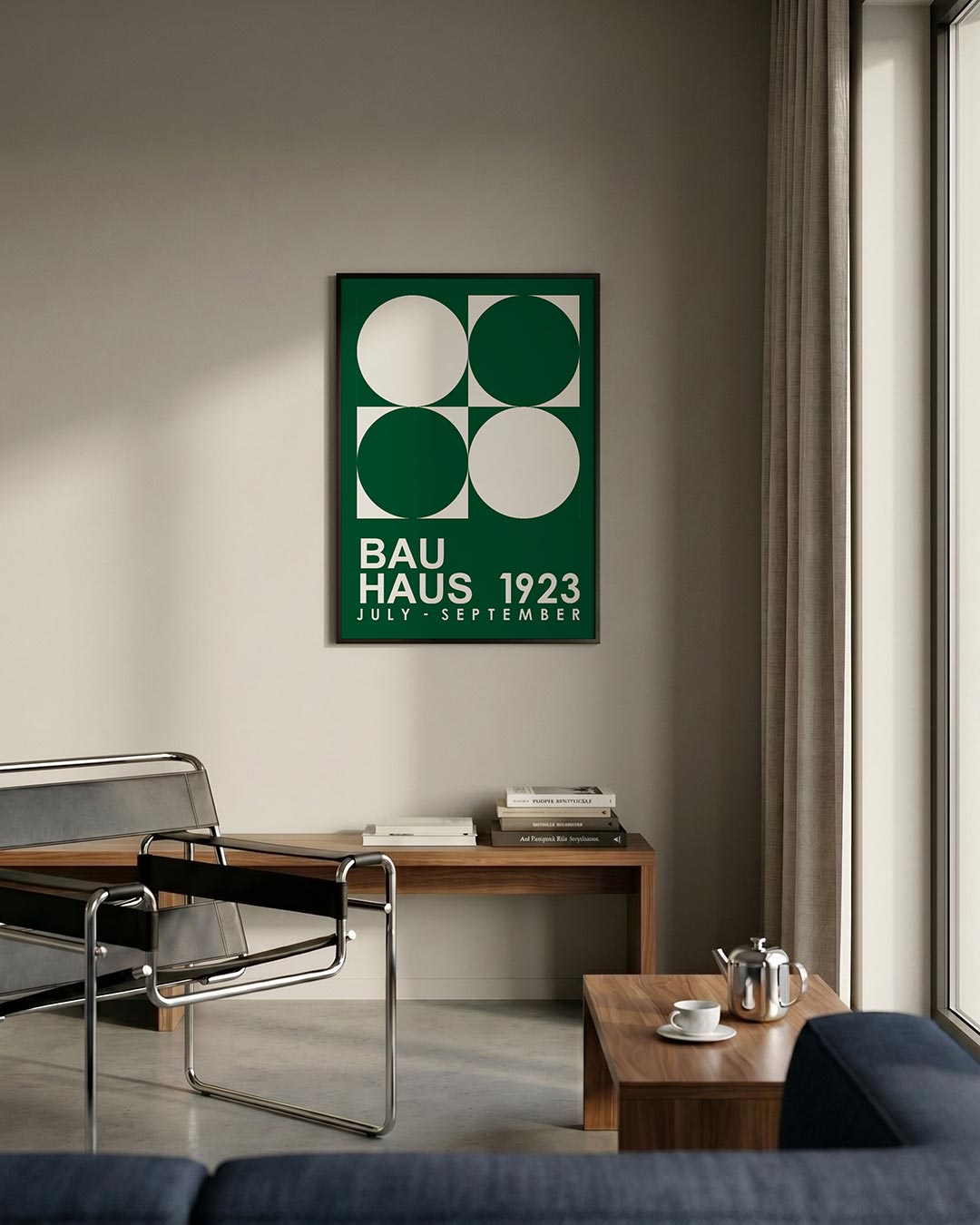 Cirkel en vierkant Poster