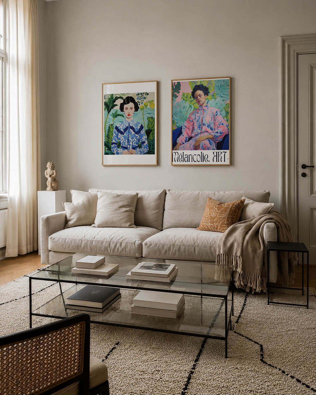 Natuurlijke harmonie Posterset