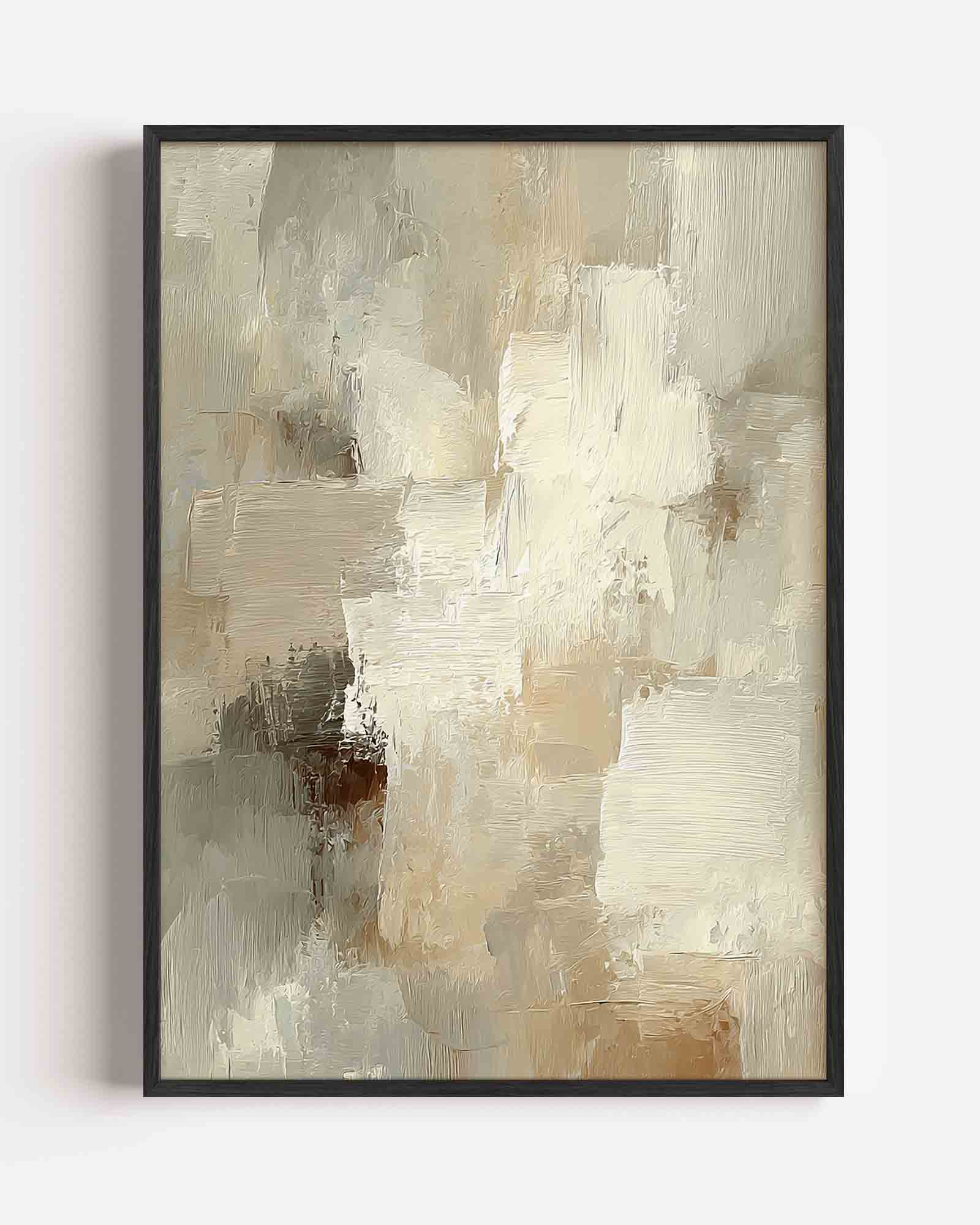 Abstracte beige textuur Poster