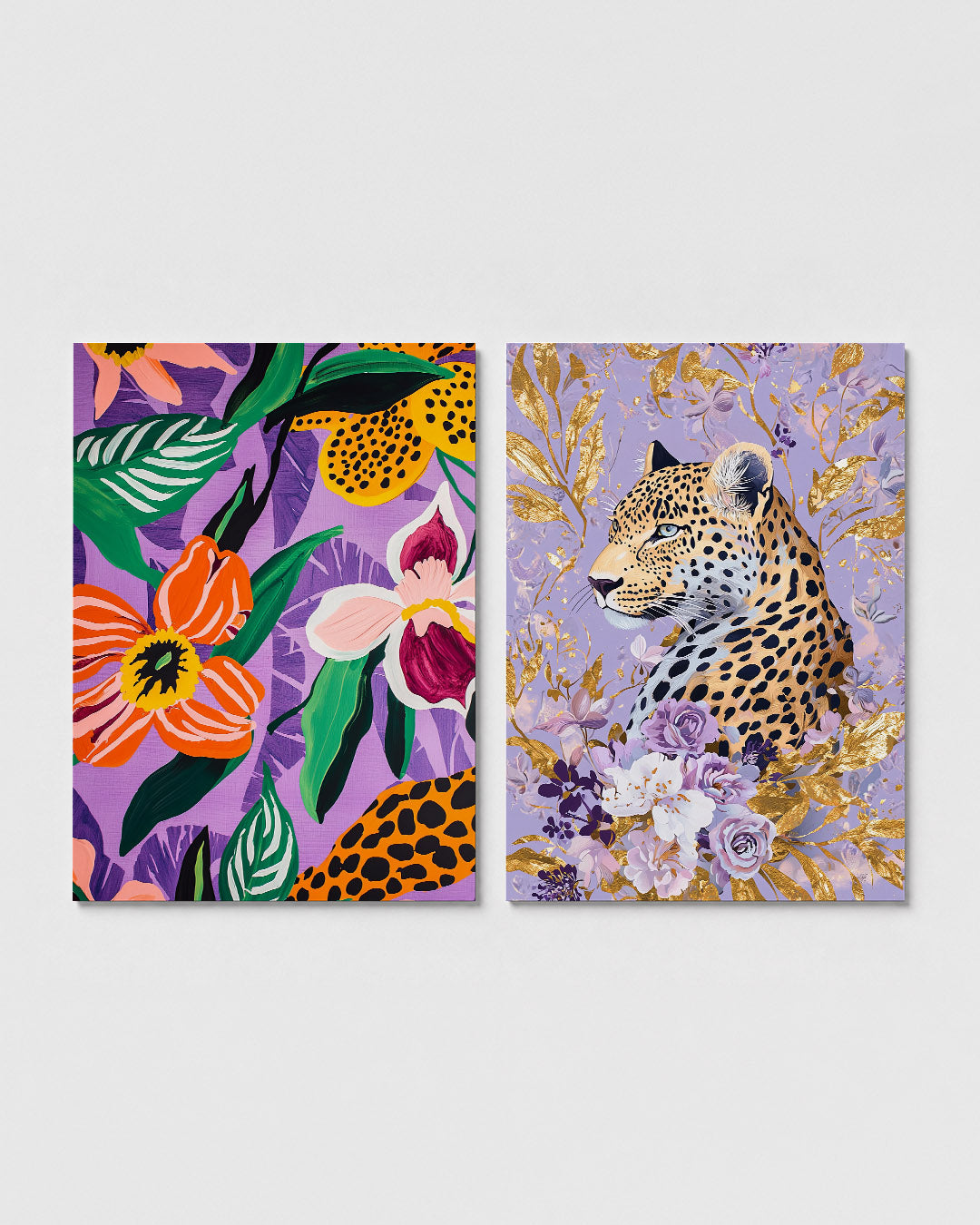Bloemrijke kleurenpracht Posterset