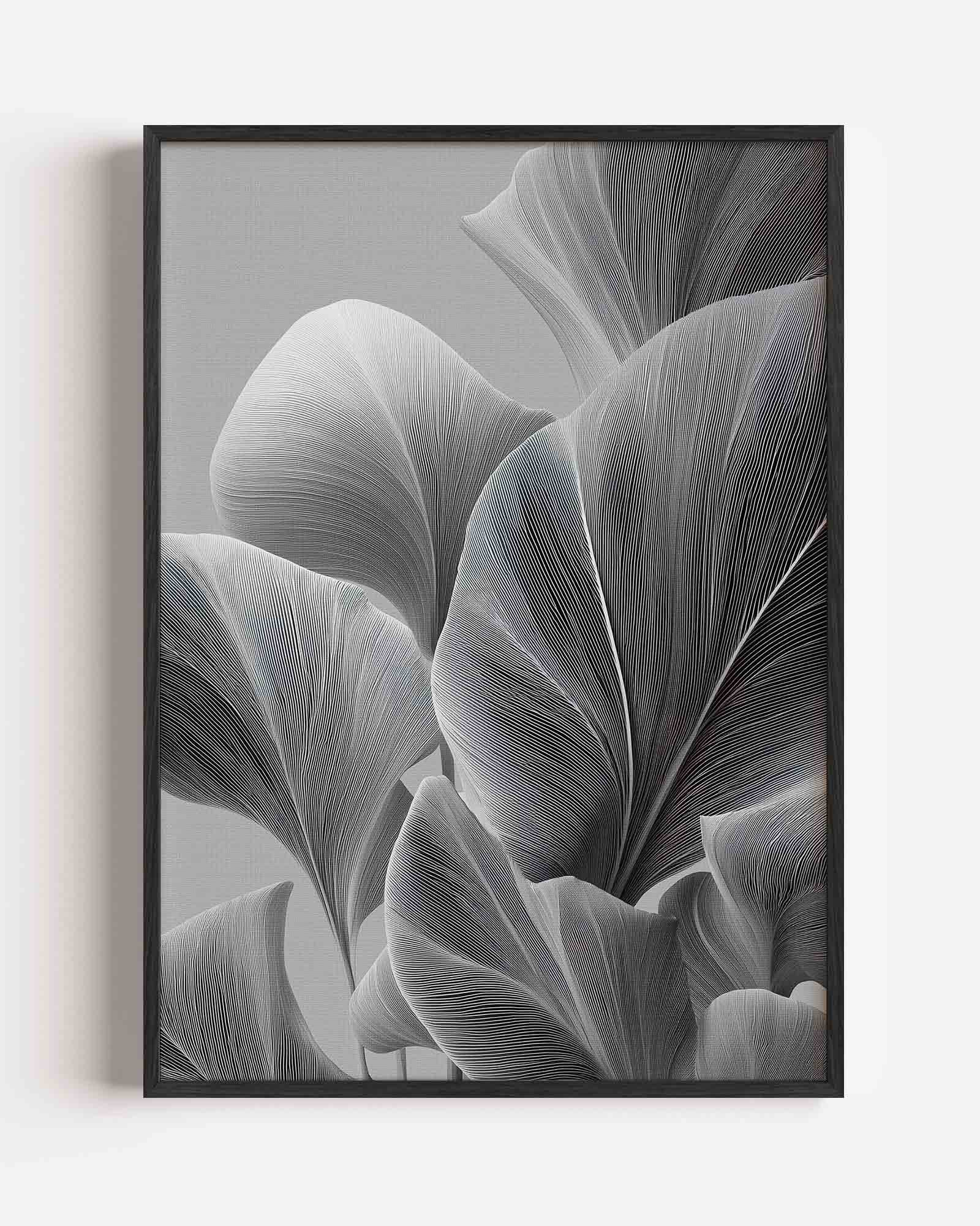 Grote bladeren Poster