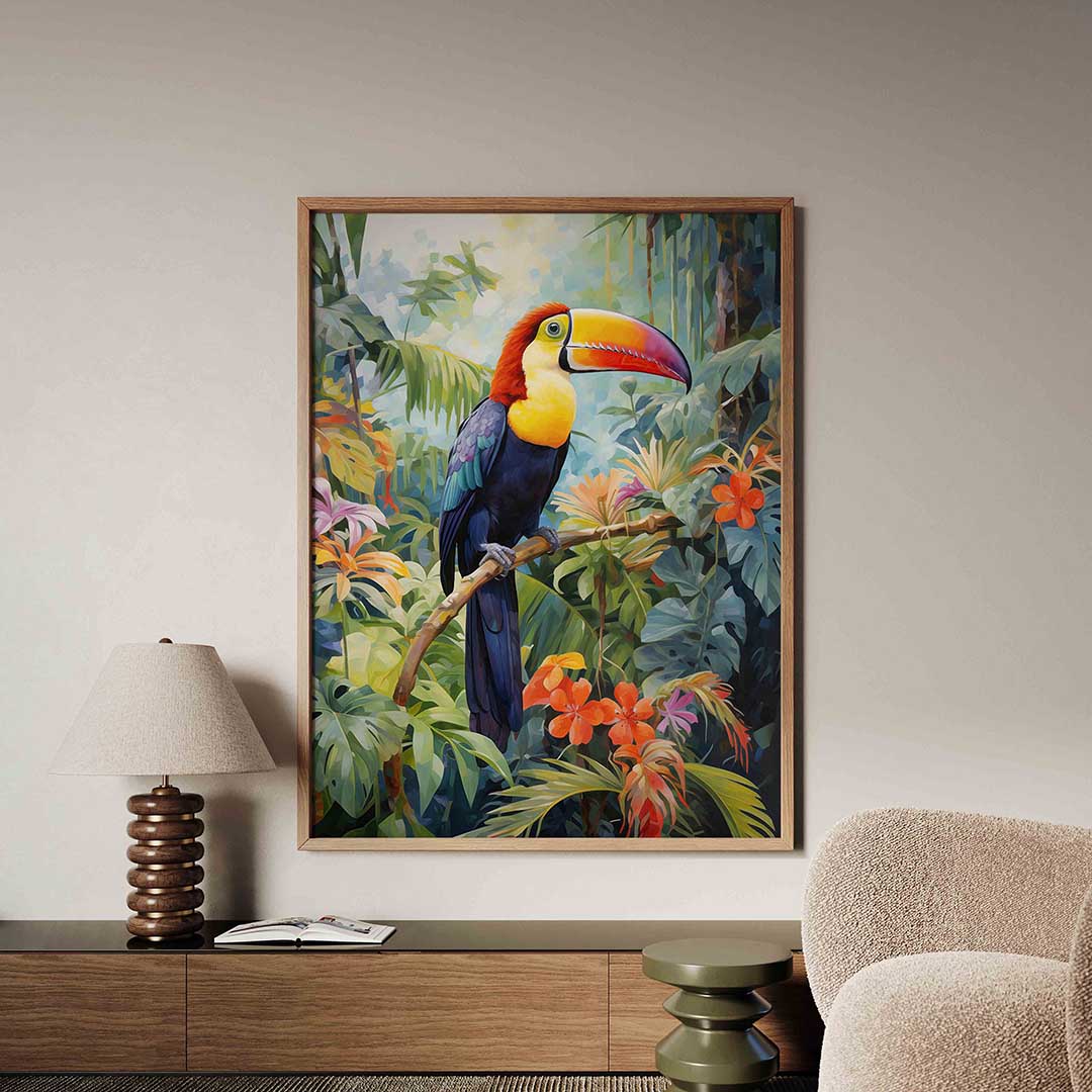 Tropische toekan Poster