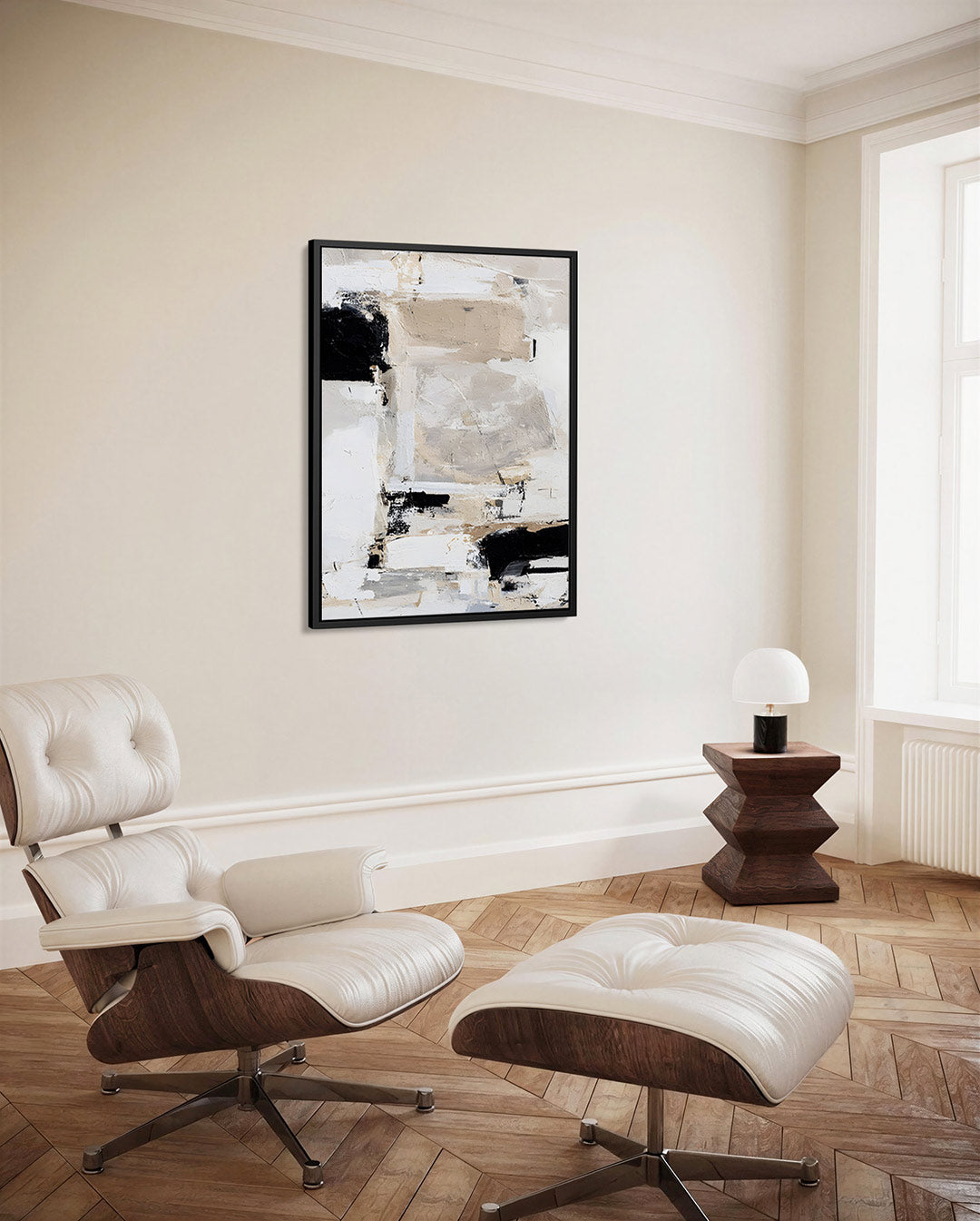 Neutrale compositie Kunstwerk