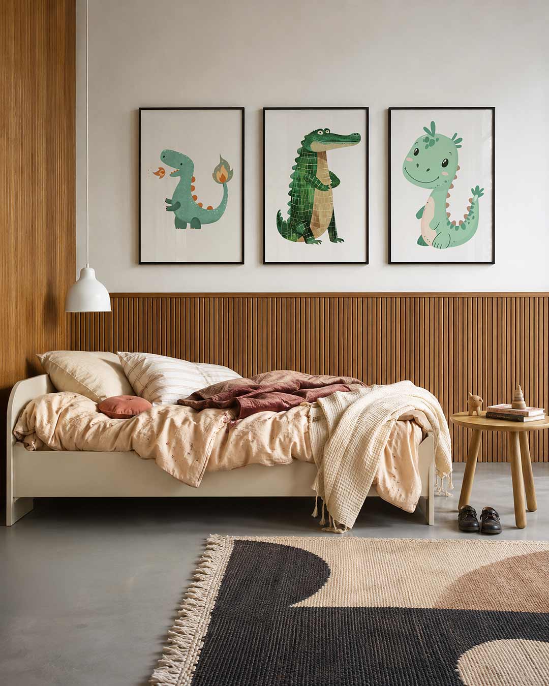 Vrolijke illustratie Posterset
