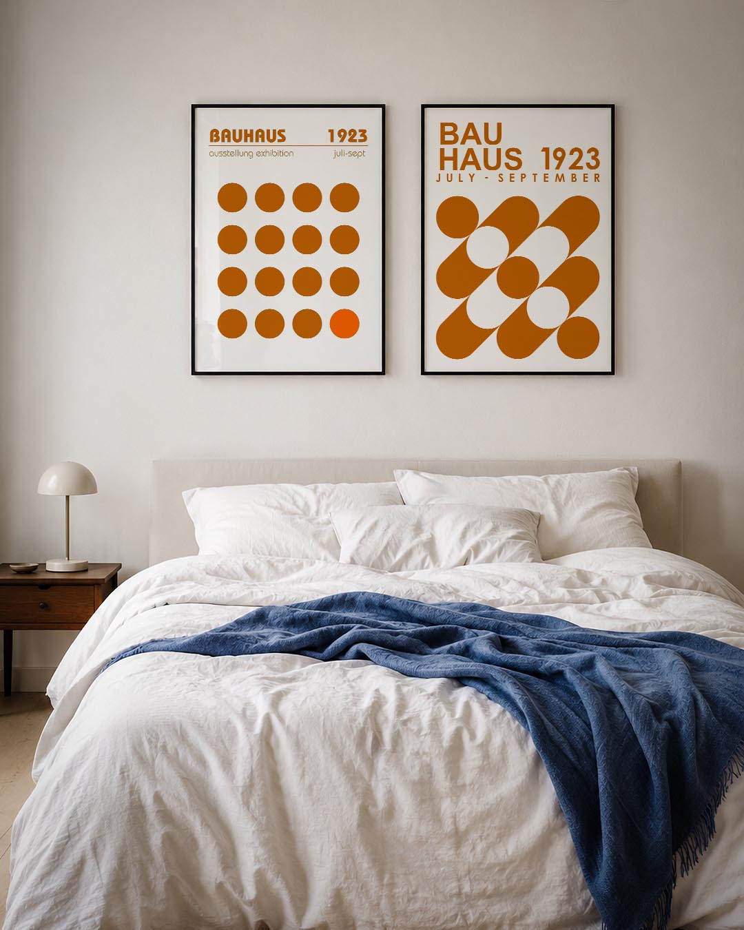 Cirkelritme en kleur Posterset