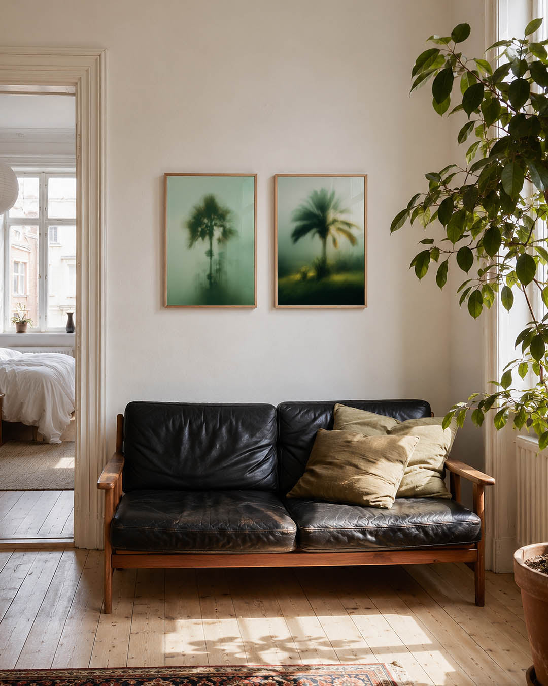 Vage natuurvormen Posterset